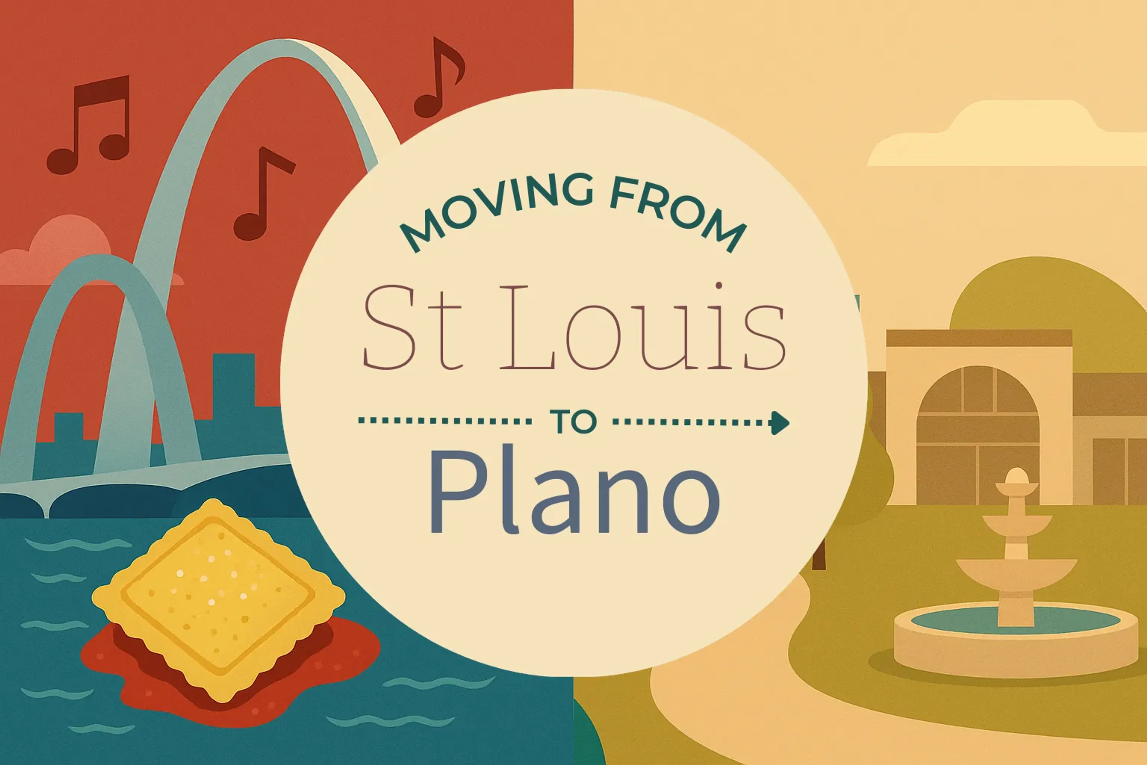 Side-by-side comparison of St. Louis to Plano moving companies