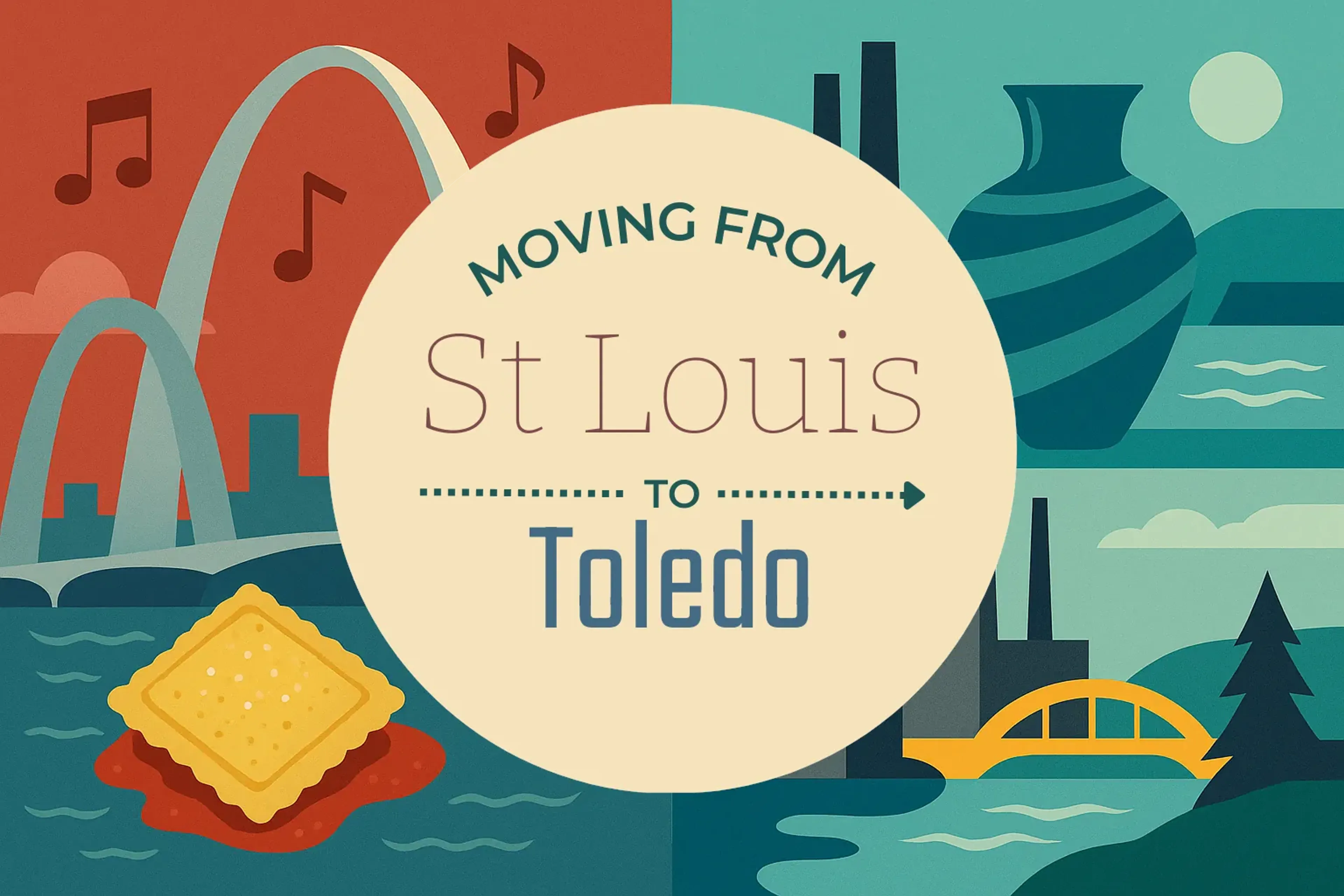 Side-by-side comparison of St. Louis to Toledo moving companies
