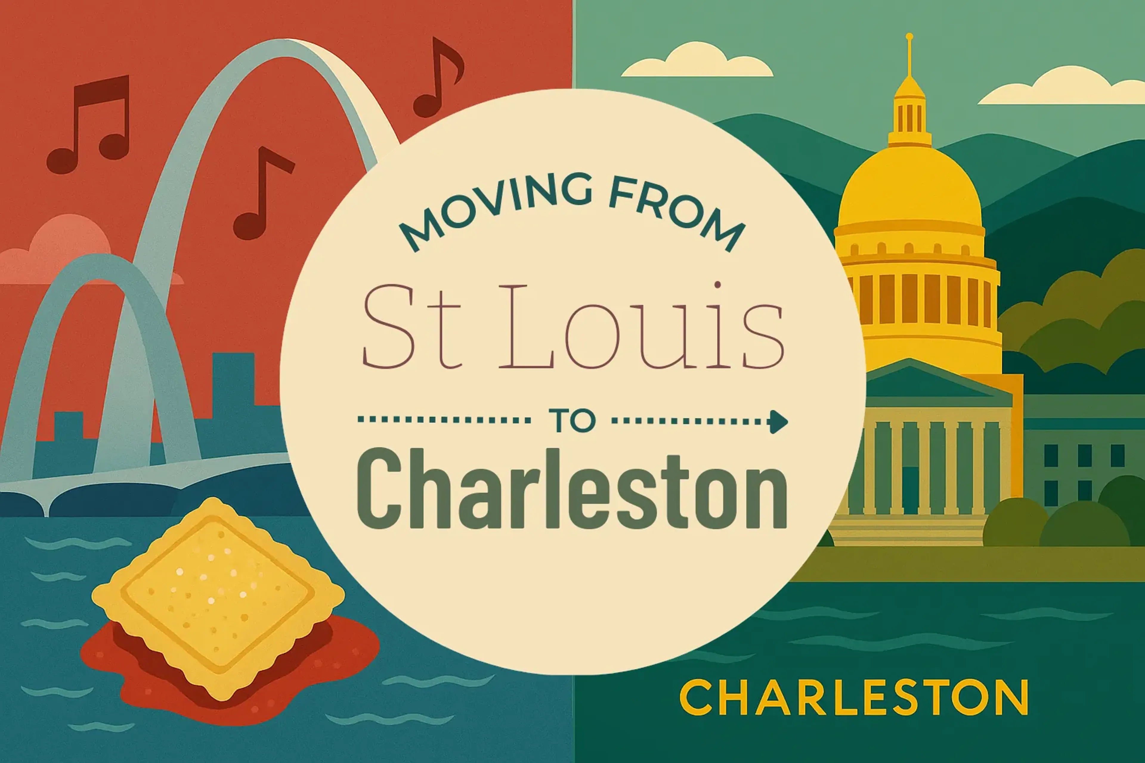 Side-by-side comparison of St. Louis to Charleston moving companies