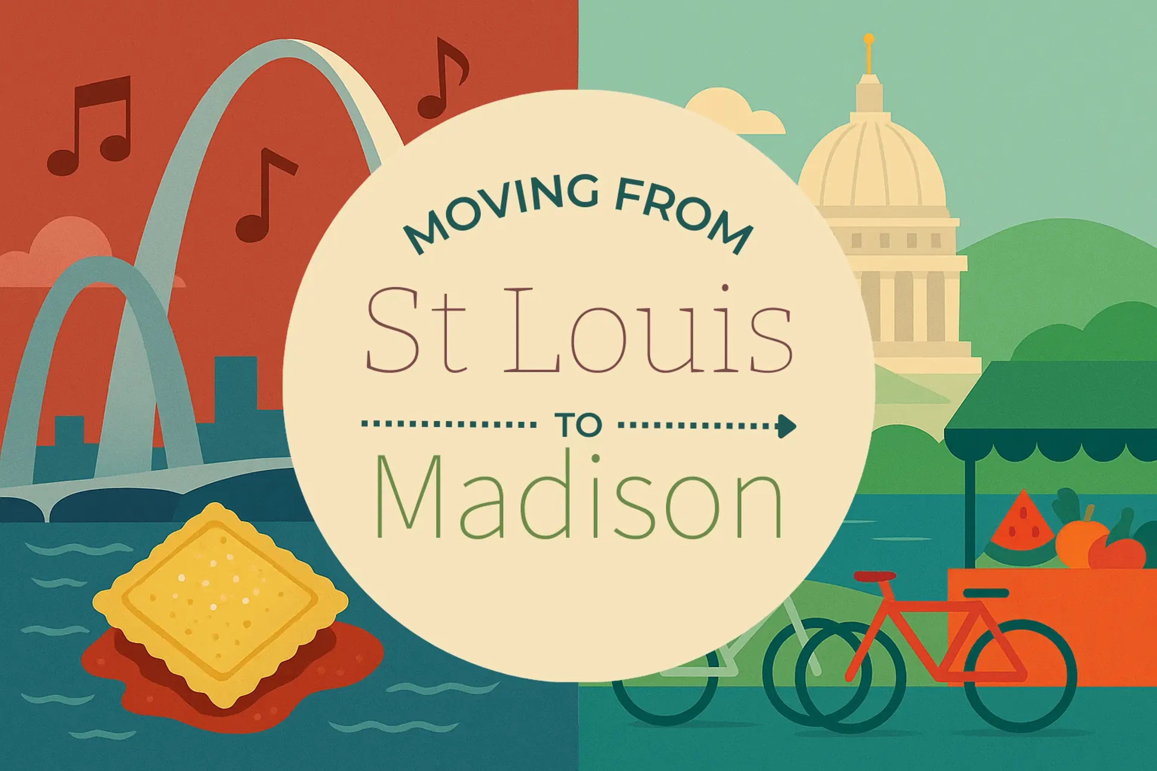 Side-by-side comparison of St. Louis to Madison moving companies