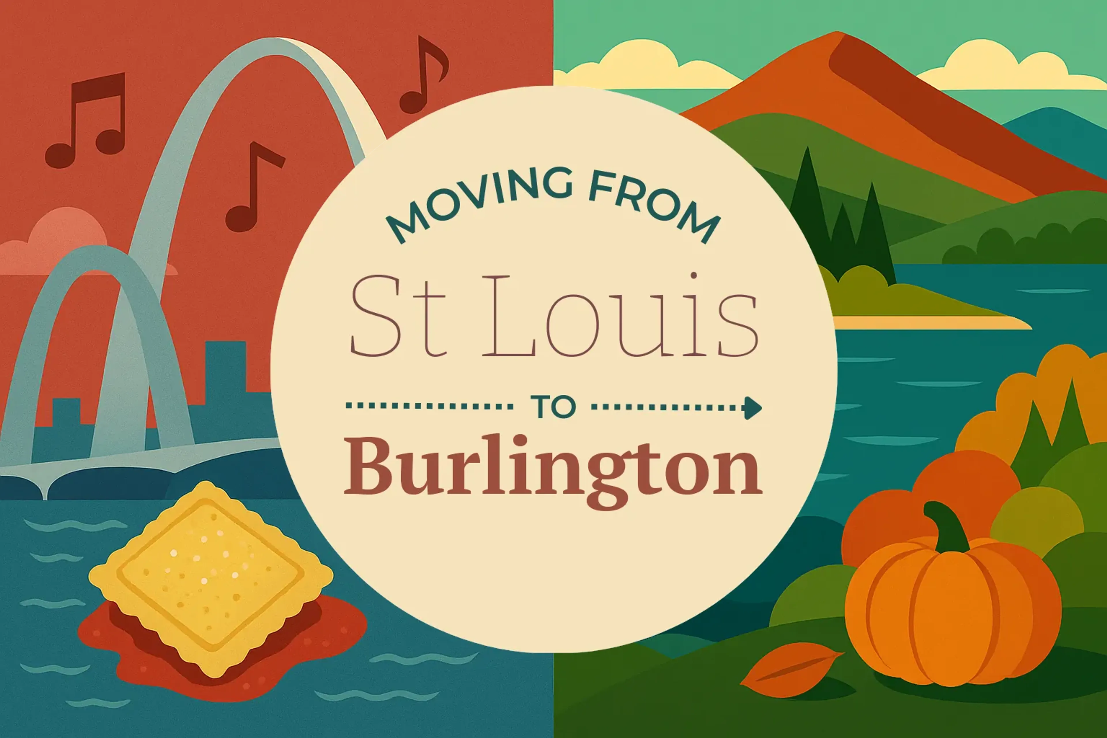 Side-by-side comparison of St. Louis to Burlington moving companies