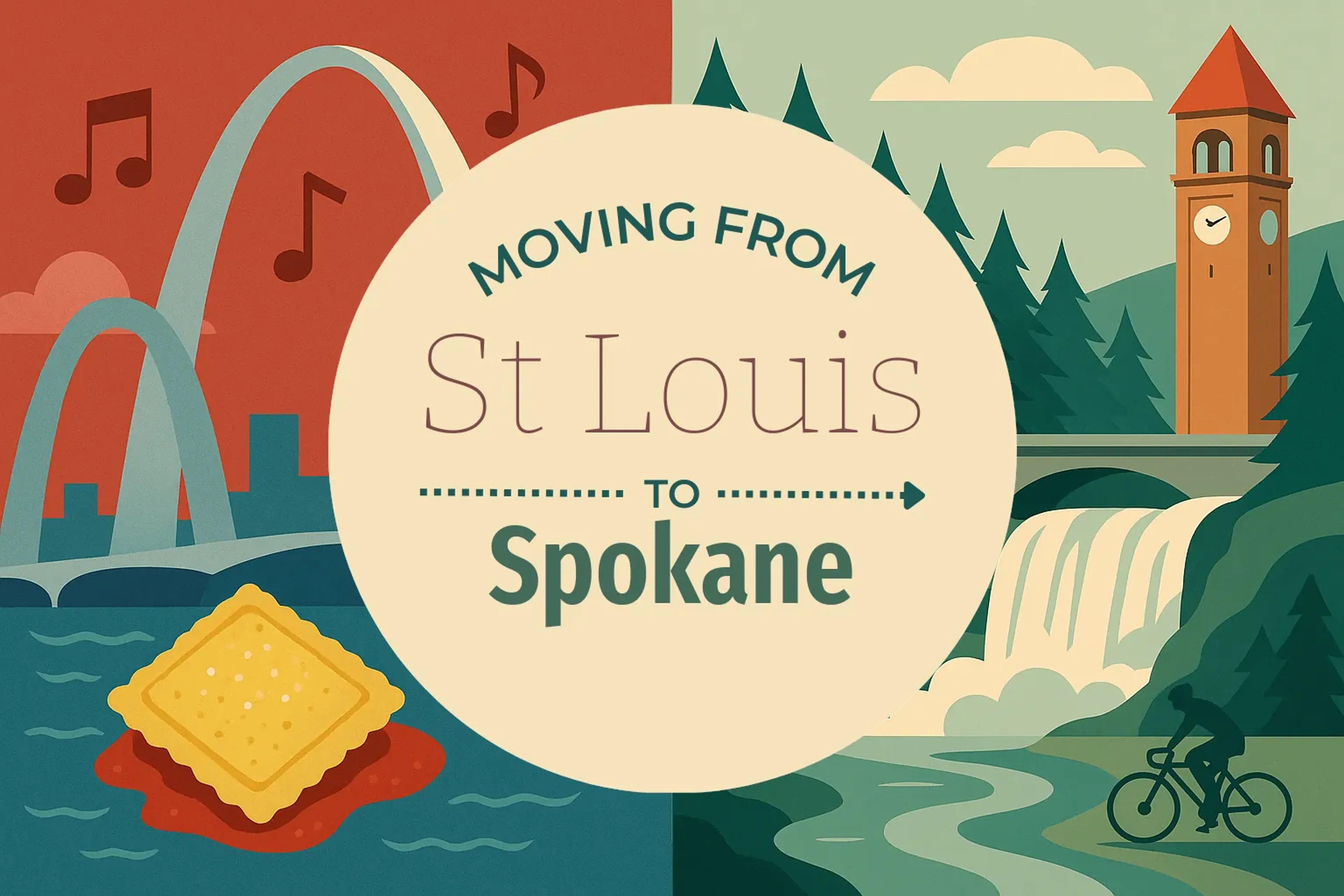 Side-by-side comparison of St. Louis to Spokane moving companies