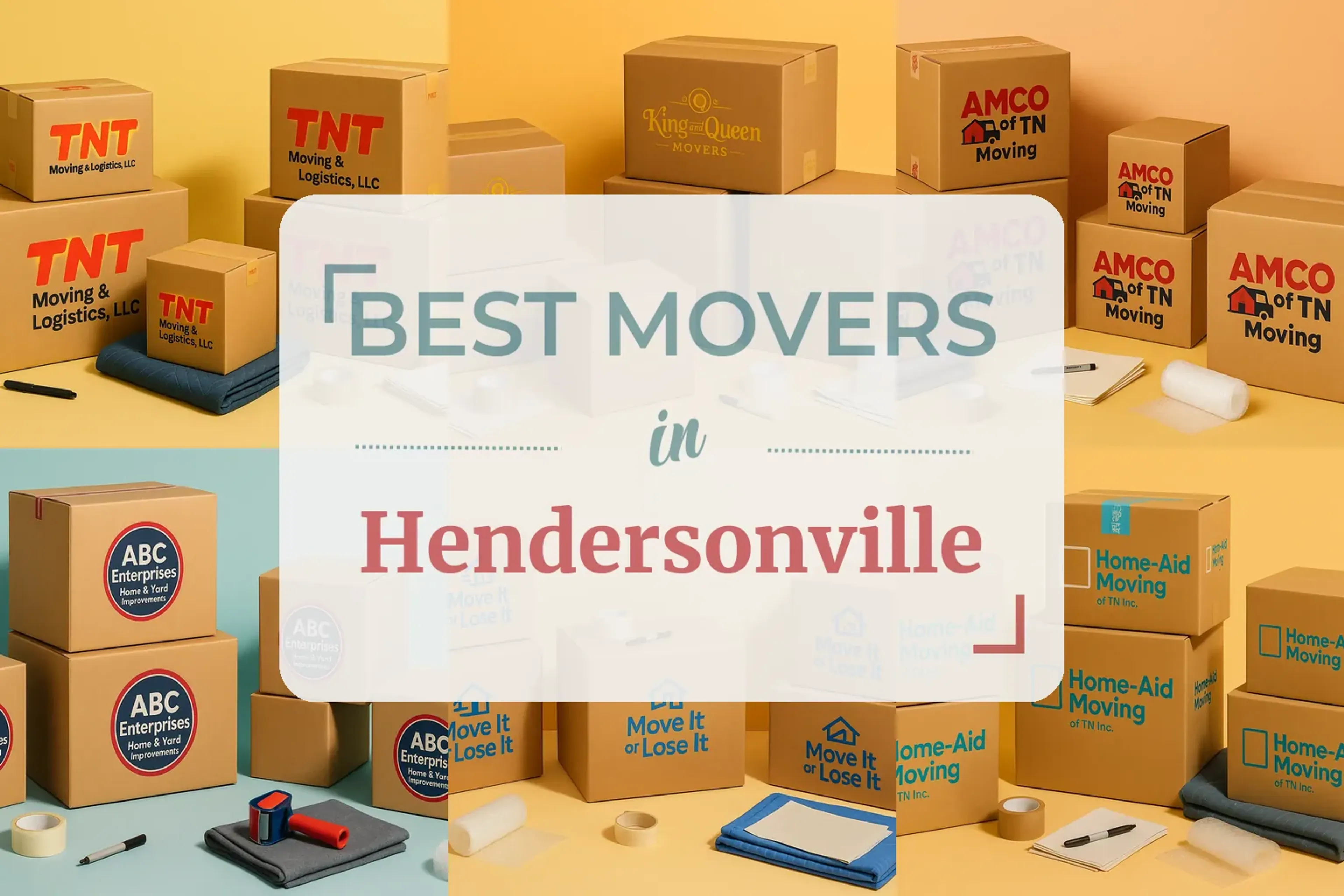 Side-by-side comparison of Hendersonville moving companies