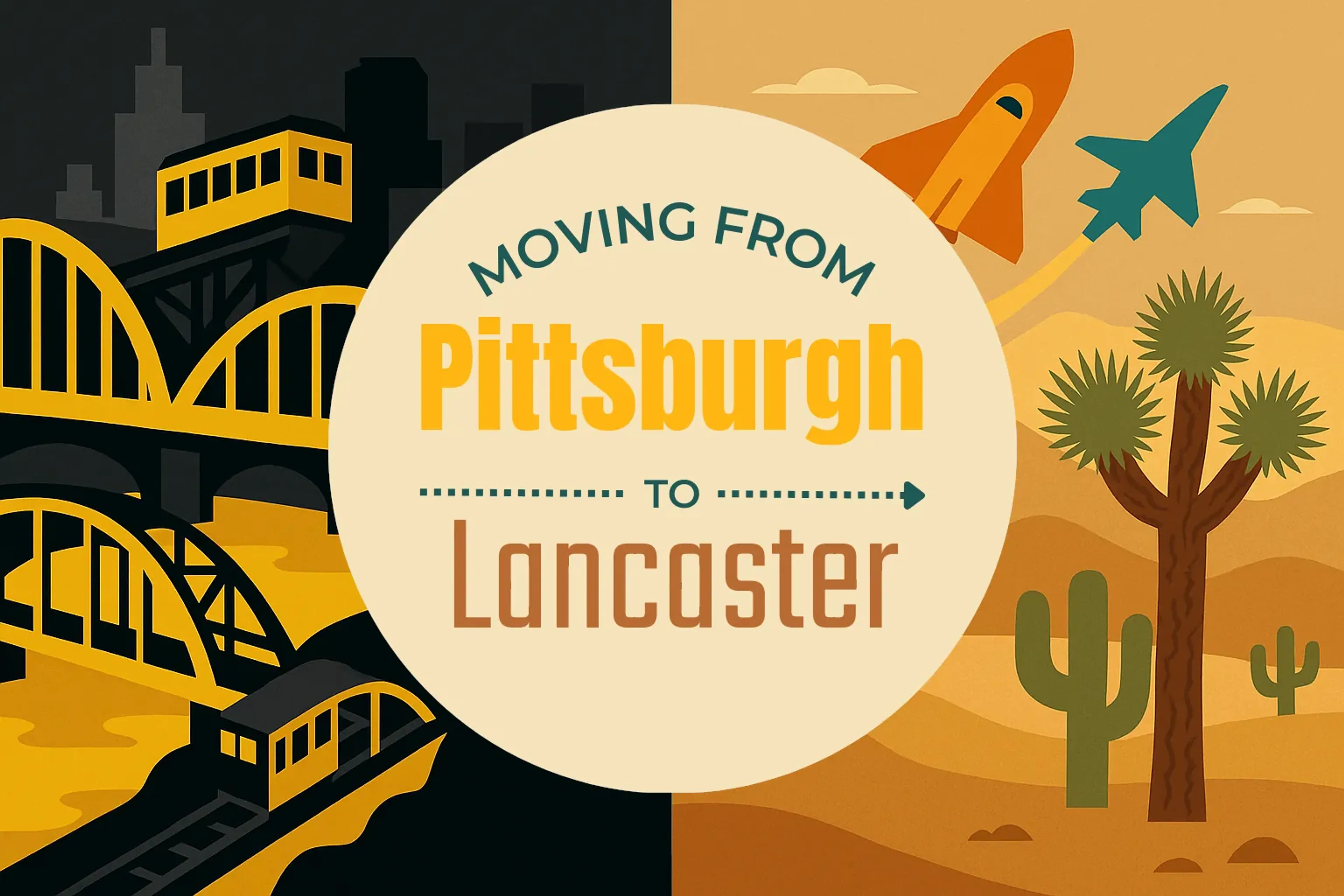 Side-by-side comparison of Pittsburgh to Lancaster moving companies