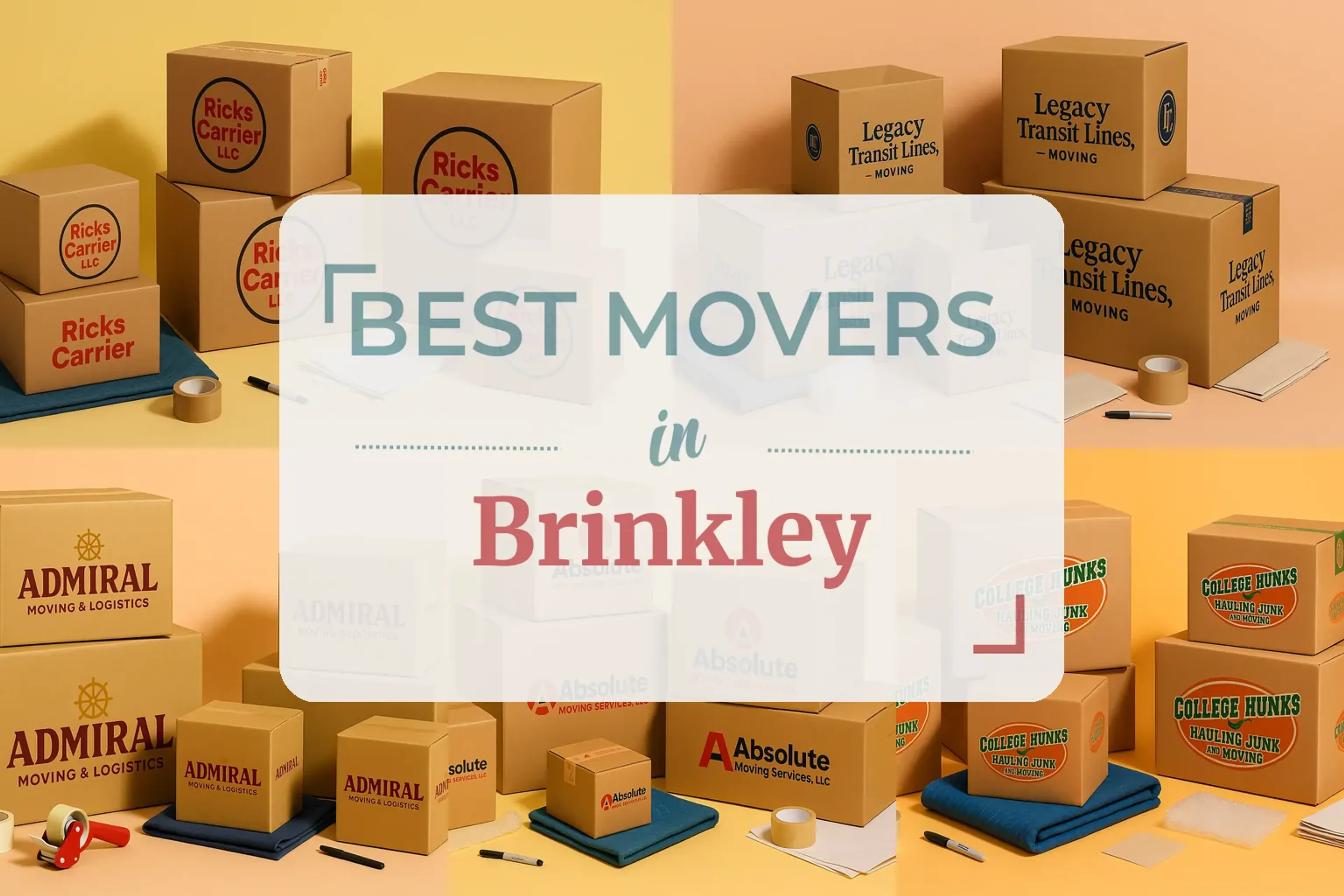 Side-by-side comparison of Brinkley moving companies