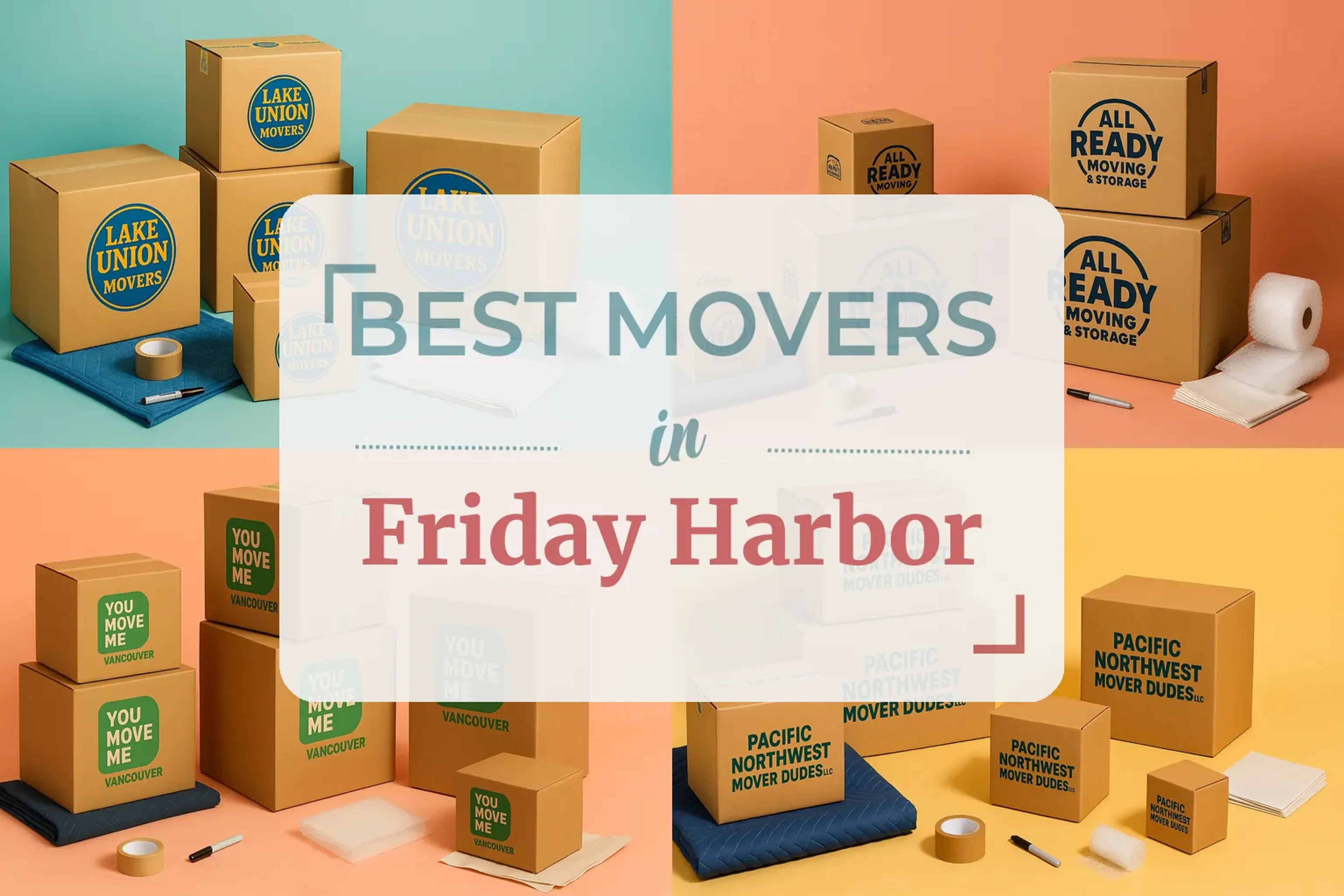 Side-by-side comparison of Friday Harbor moving companies