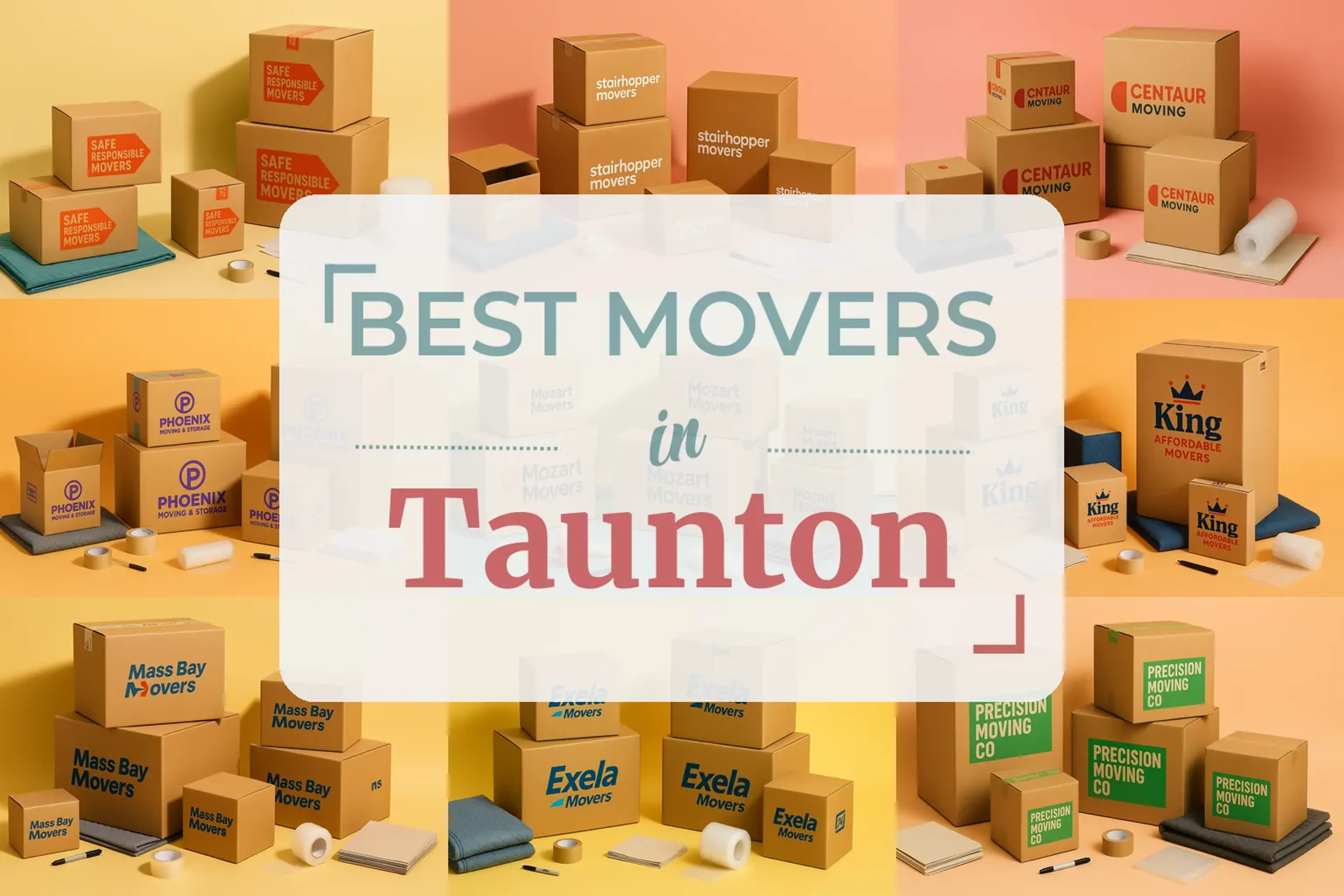 Side-by-side comparison of Taunton moving companies