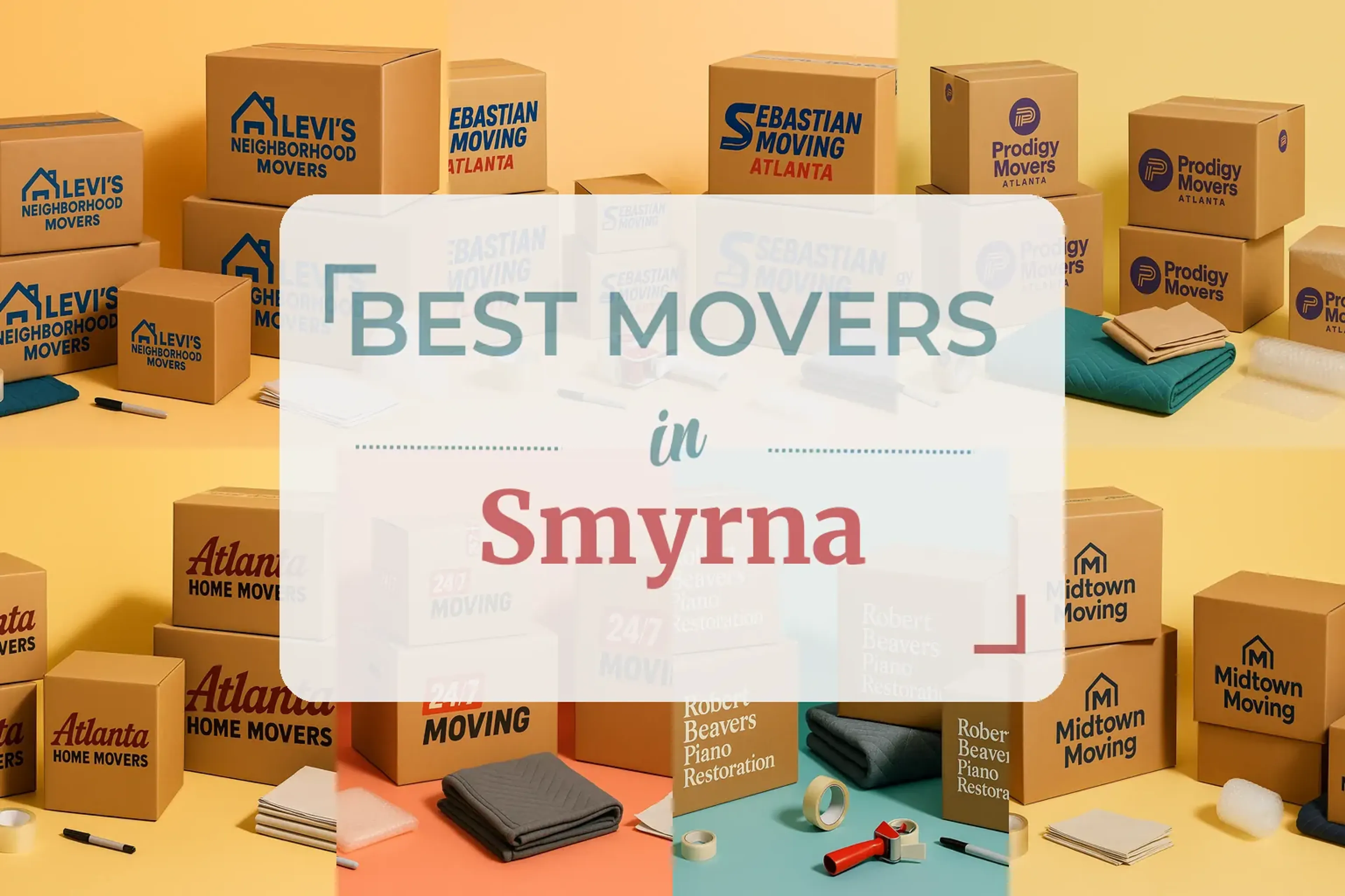 Side-by-side comparison of Smyrna moving companies