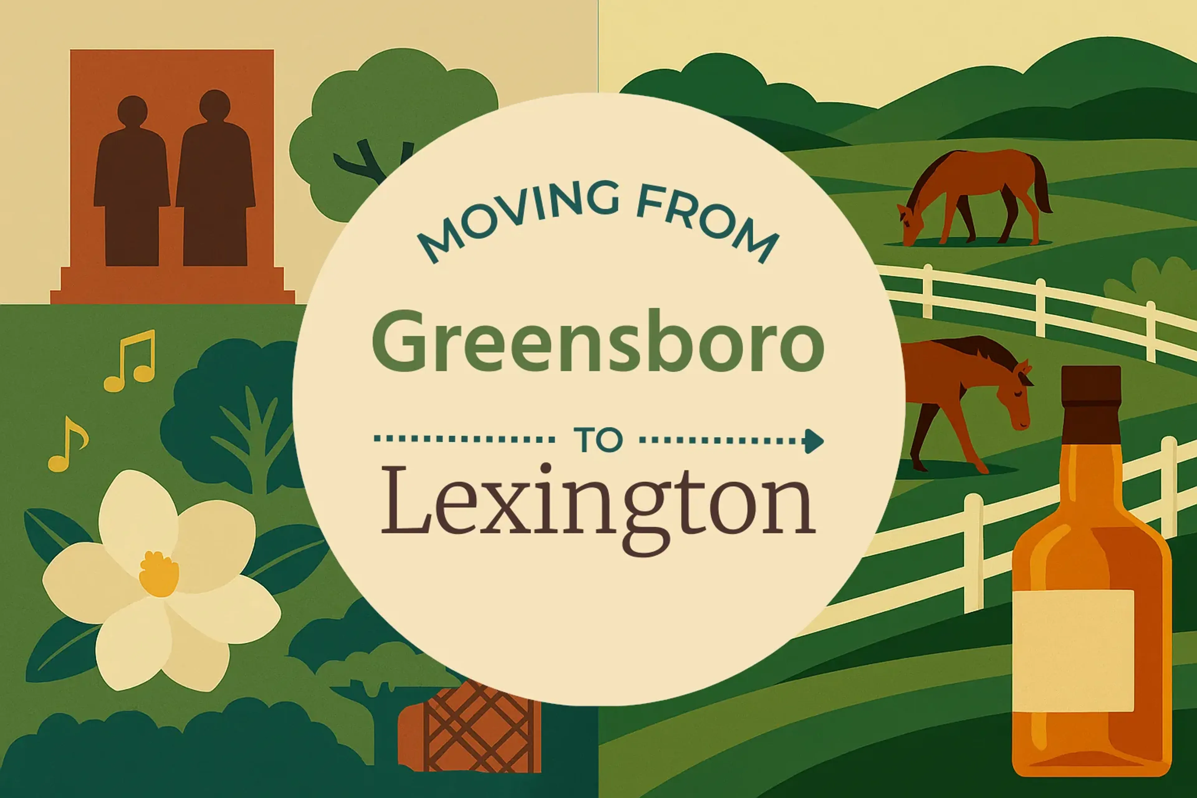 Side-by-side comparison of Greensboro to Lexington moving companies