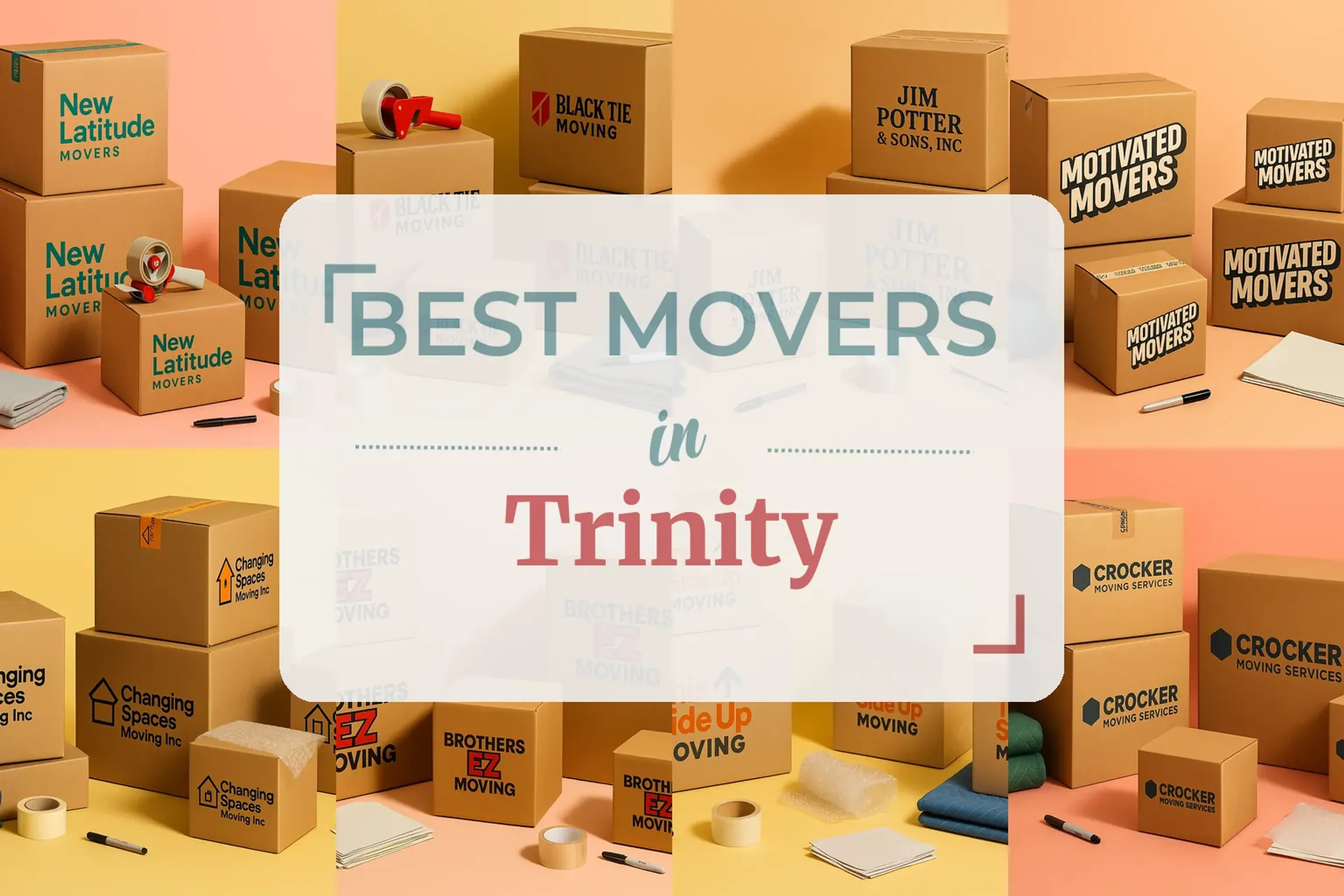 Side-by-side comparison of Trinity moving companies