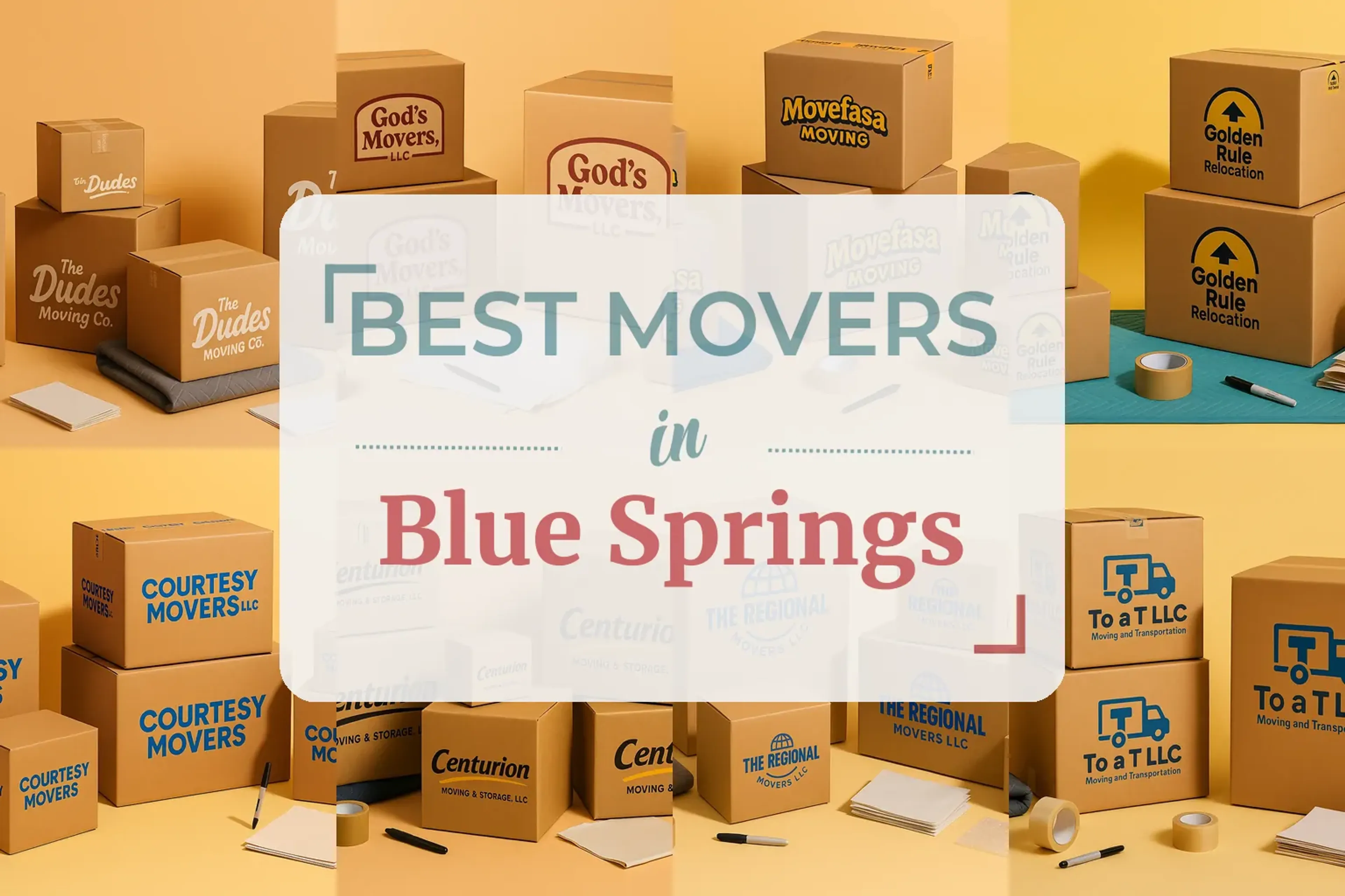 Side-by-side comparison of Blue Springs moving companies