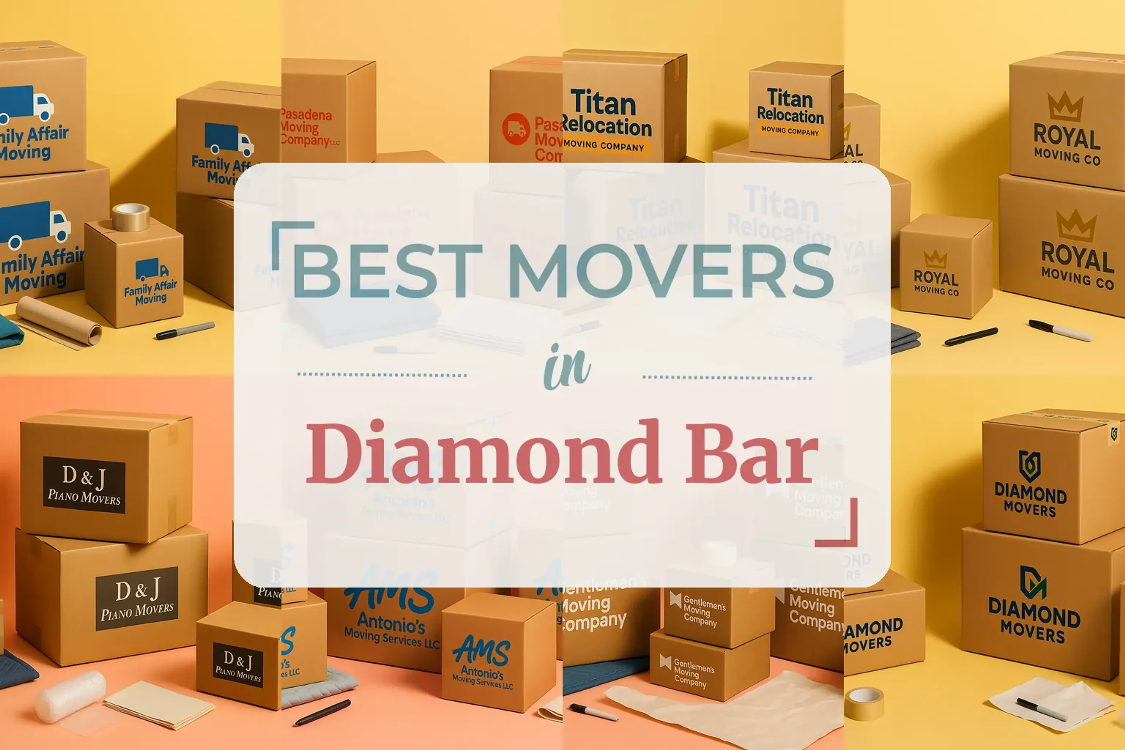 Side-by-side comparison of Diamond Bar moving companies
