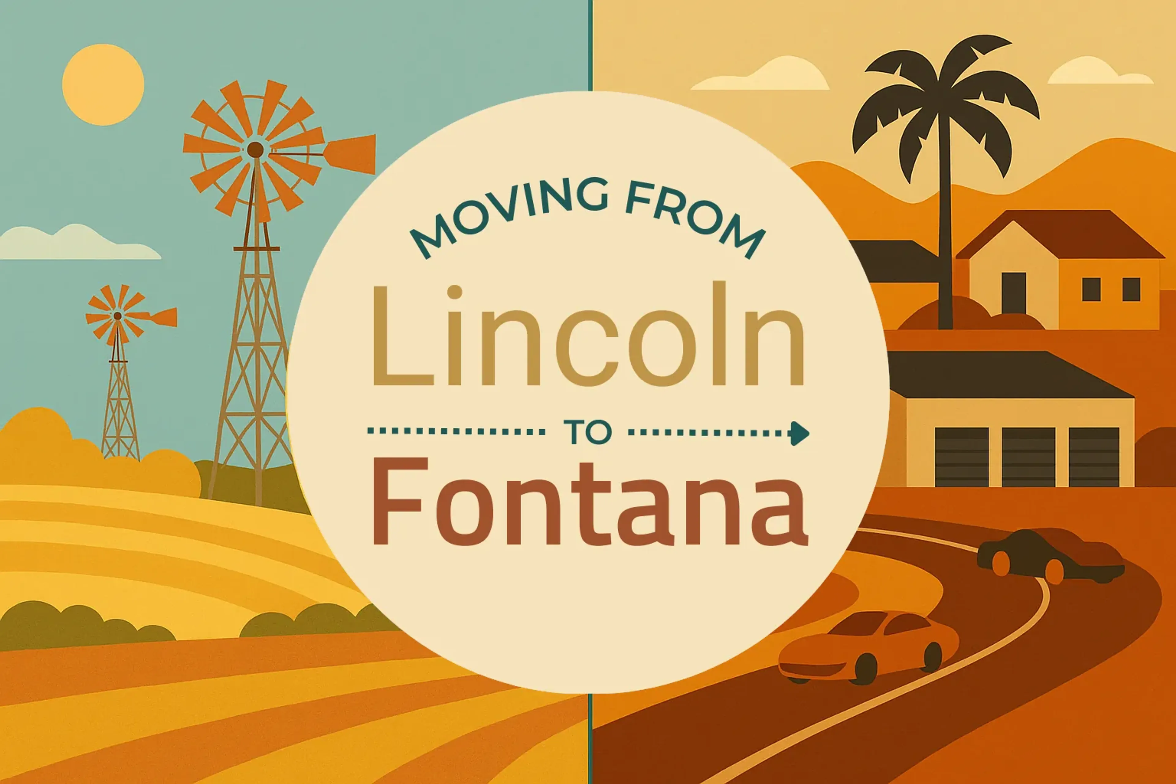 Side-by-side comparison of Lincoln to Fontana moving companies