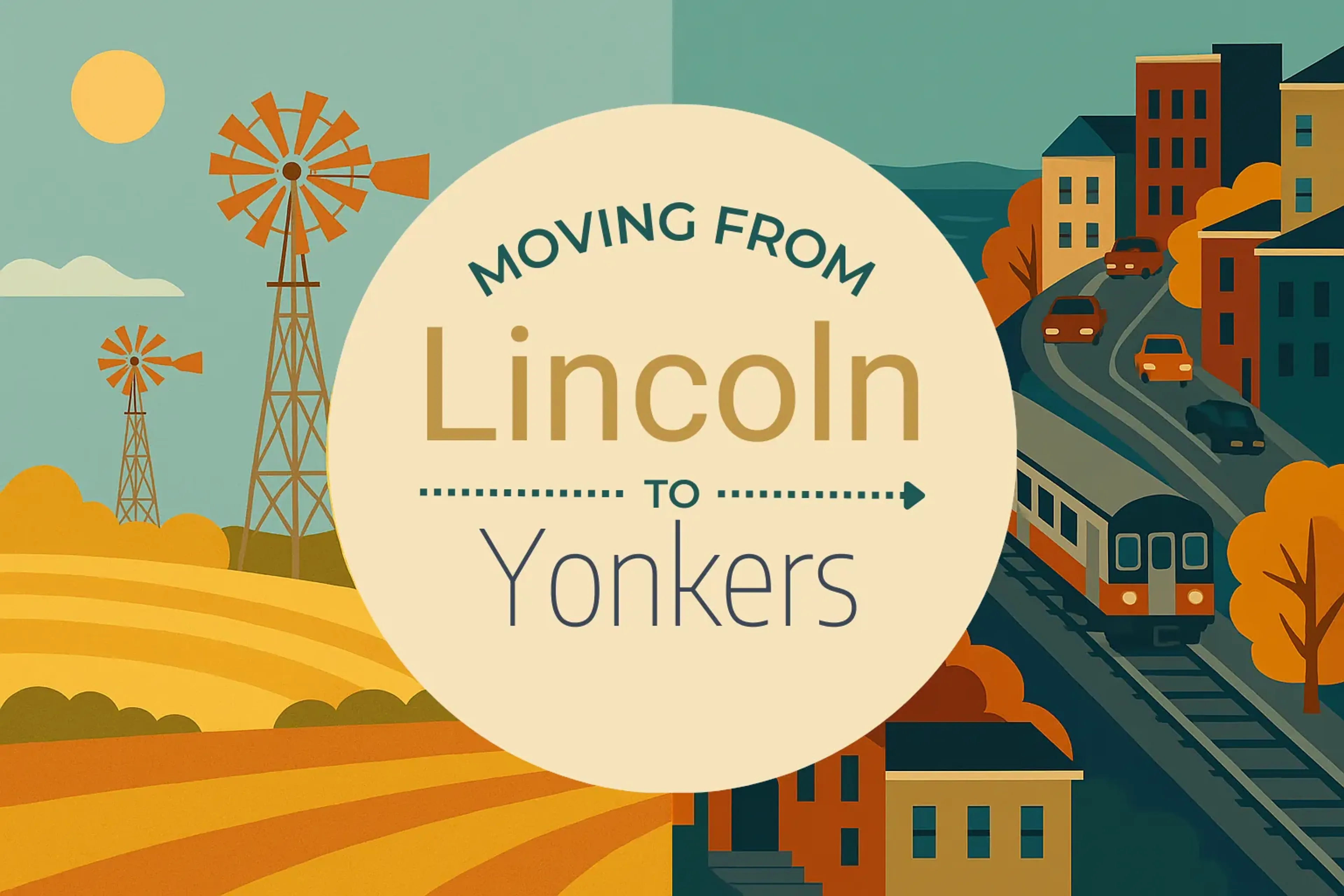 Side-by-side comparison of Lincoln to Yonkers moving companies