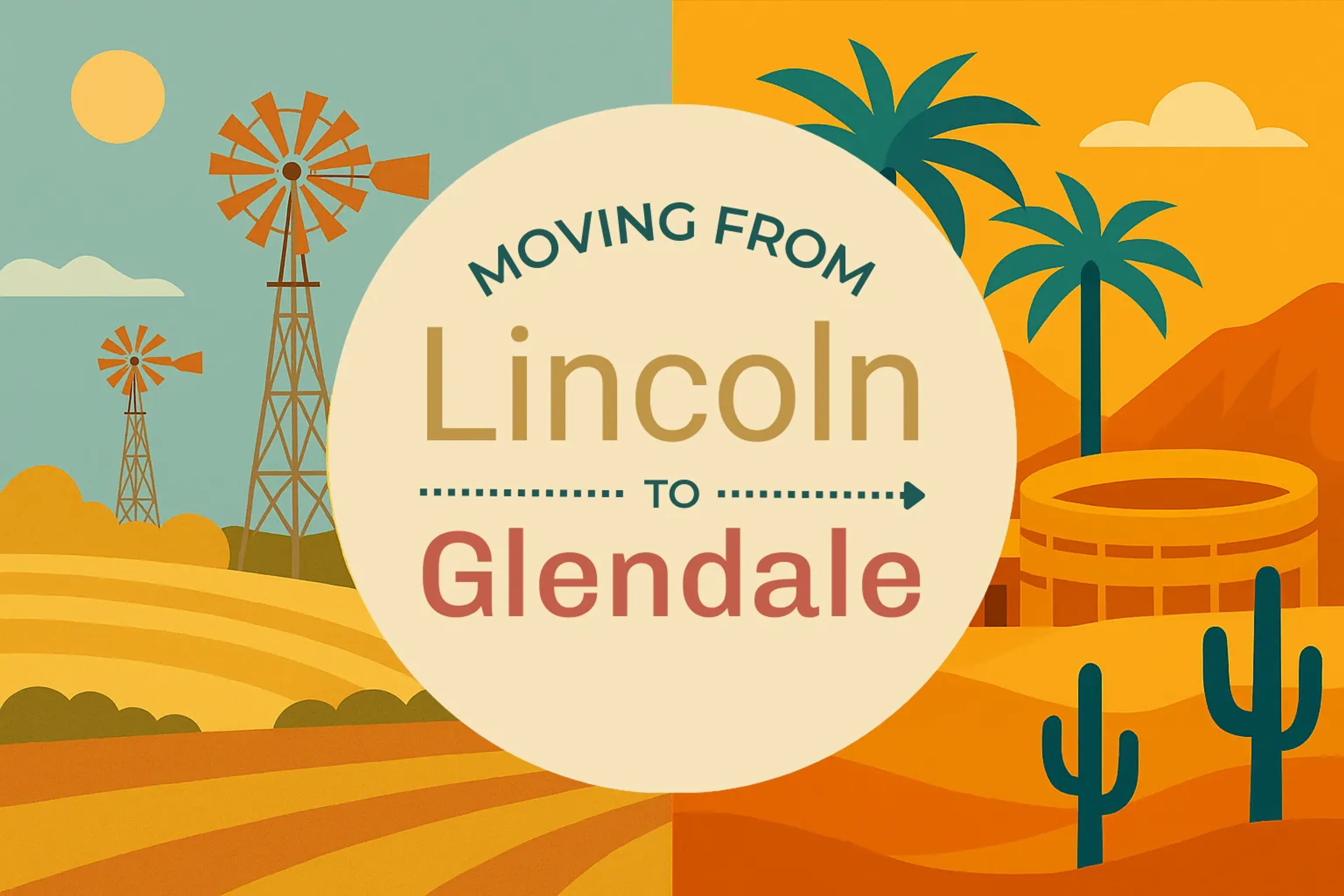Side-by-side comparison of Lincoln to Glendale moving companies