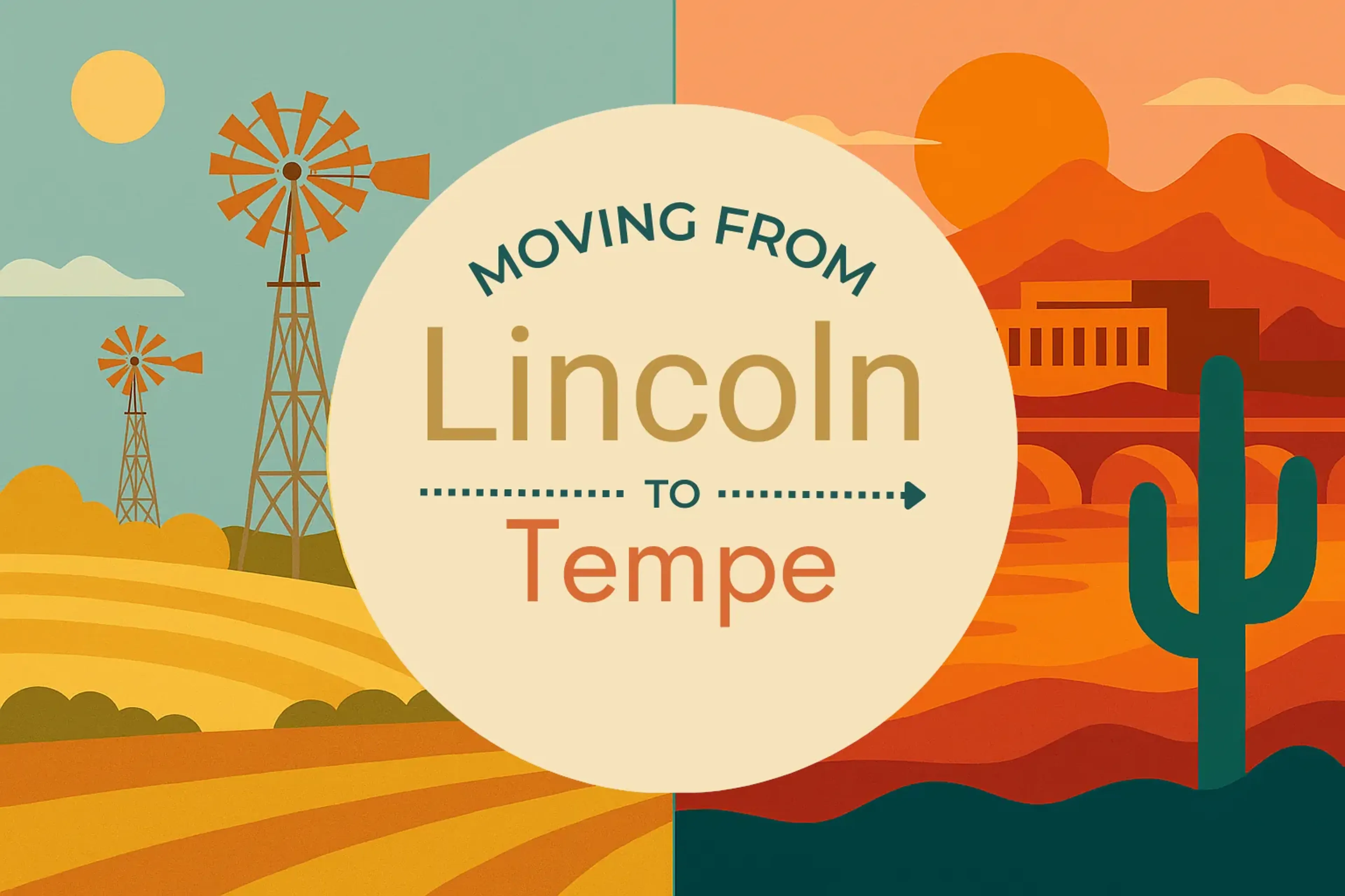 Side-by-side comparison of Lincoln to Tempe moving companies