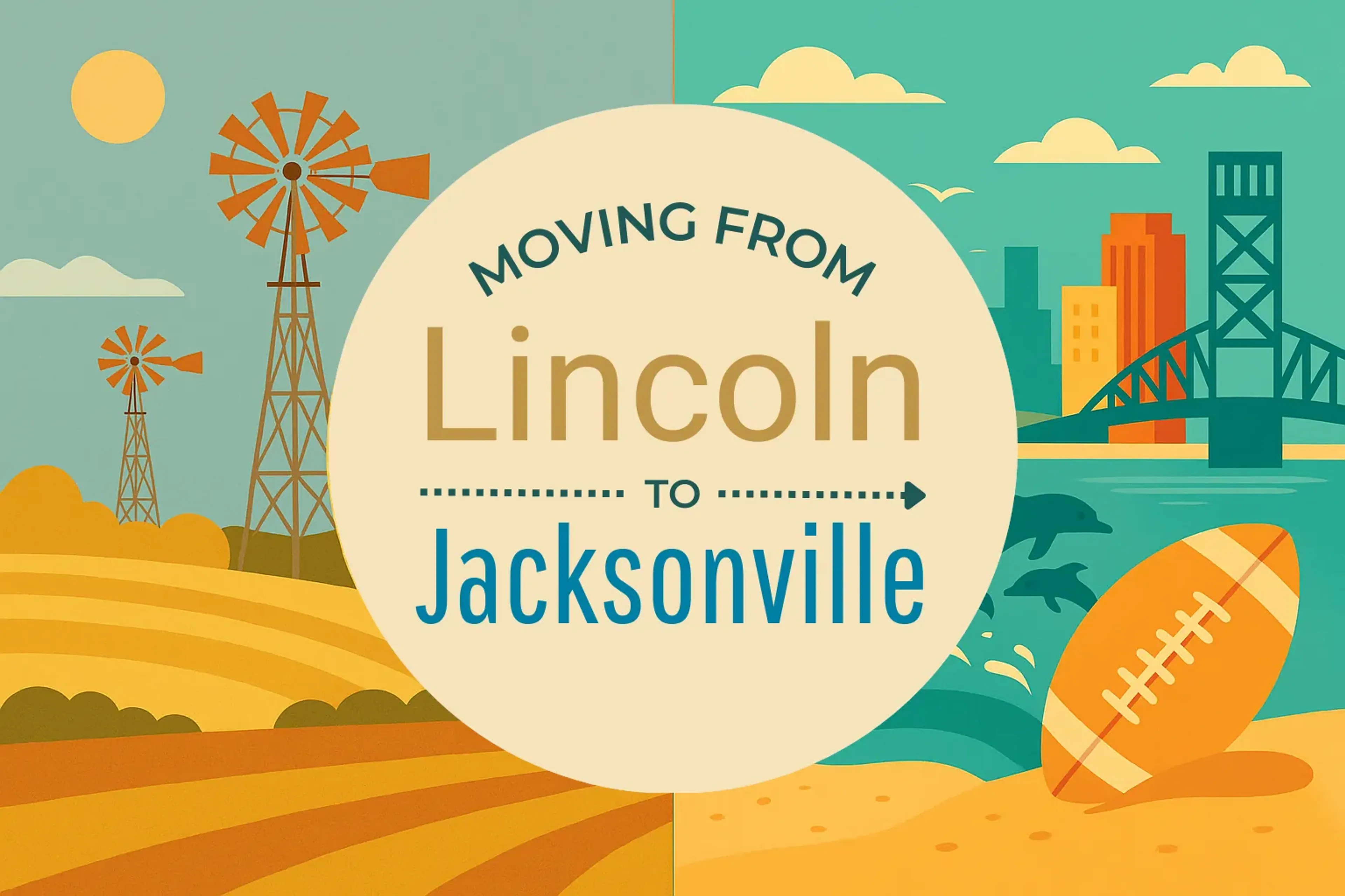 Side-by-side comparison of Lincoln to Jacksonville moving companies