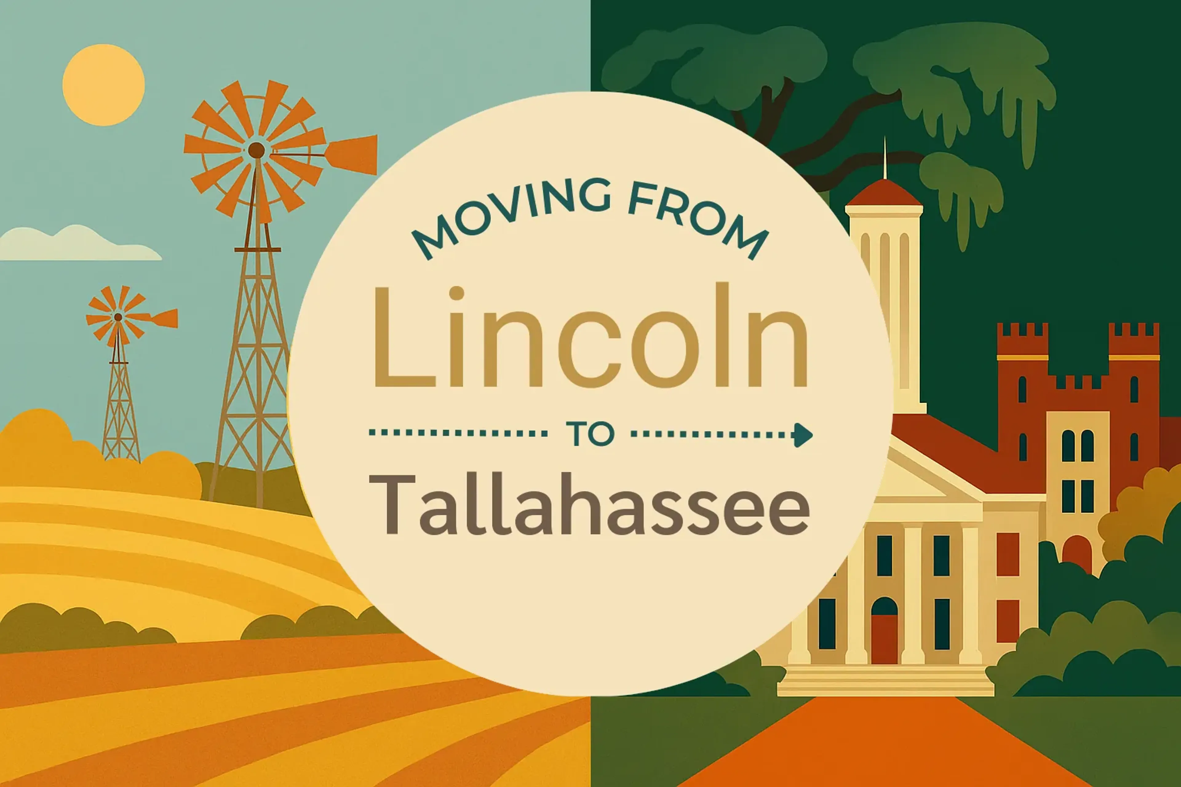 Side-by-side comparison of Lincoln to Tallahassee moving companies