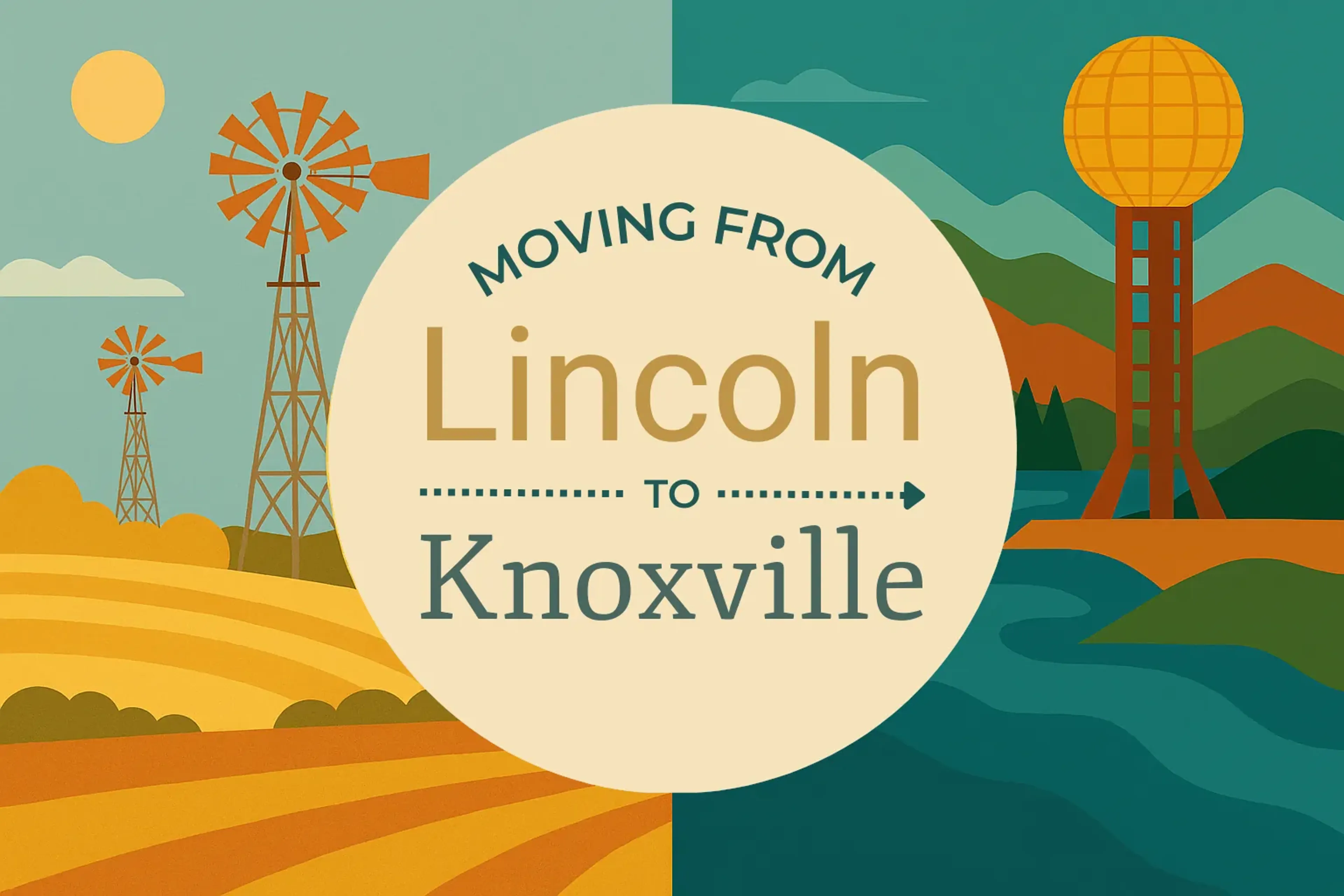 Side-by-side comparison of Lincoln to Knoxville moving companies