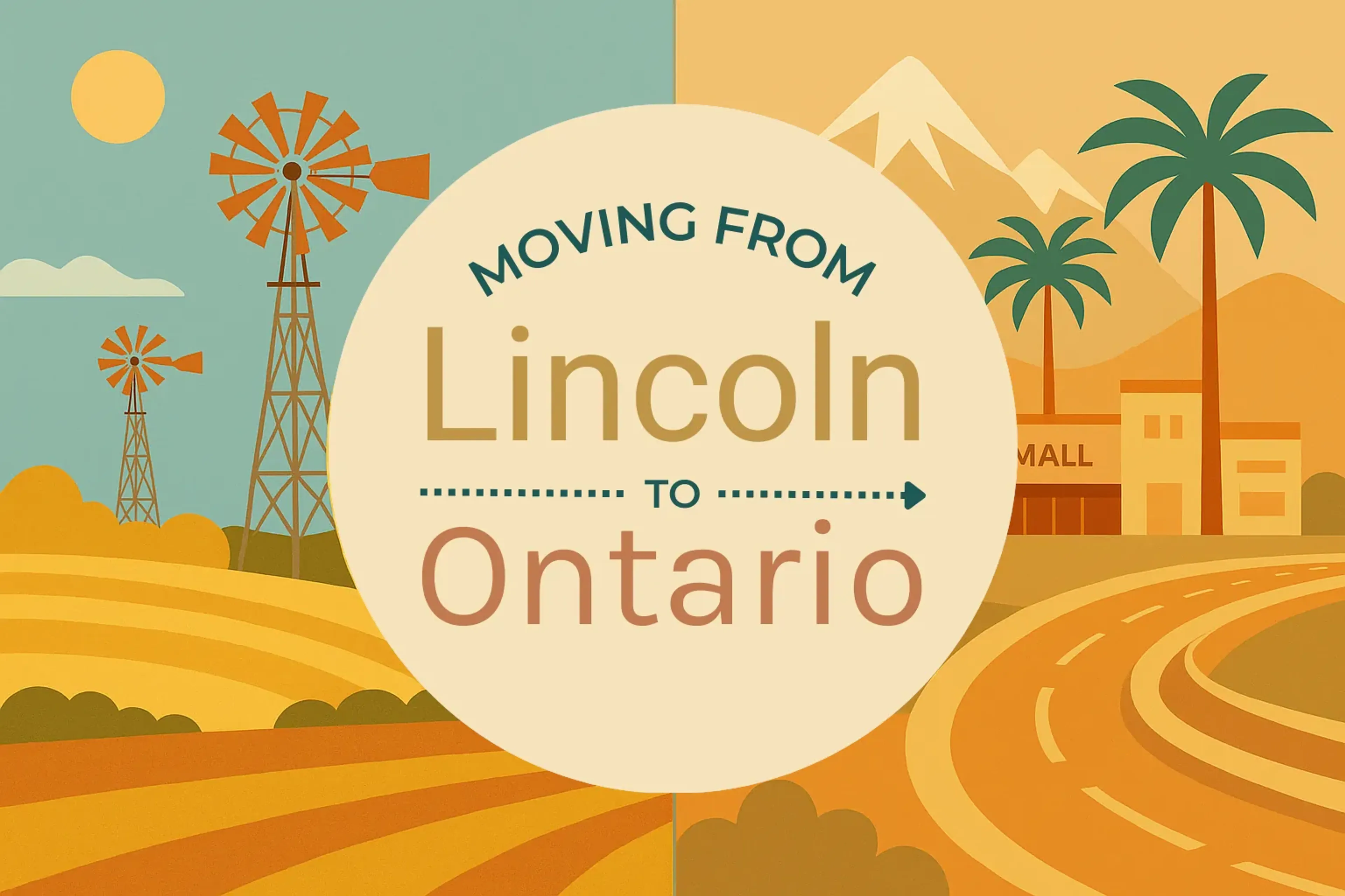 Side-by-side comparison of Lincoln to Ontario moving companies