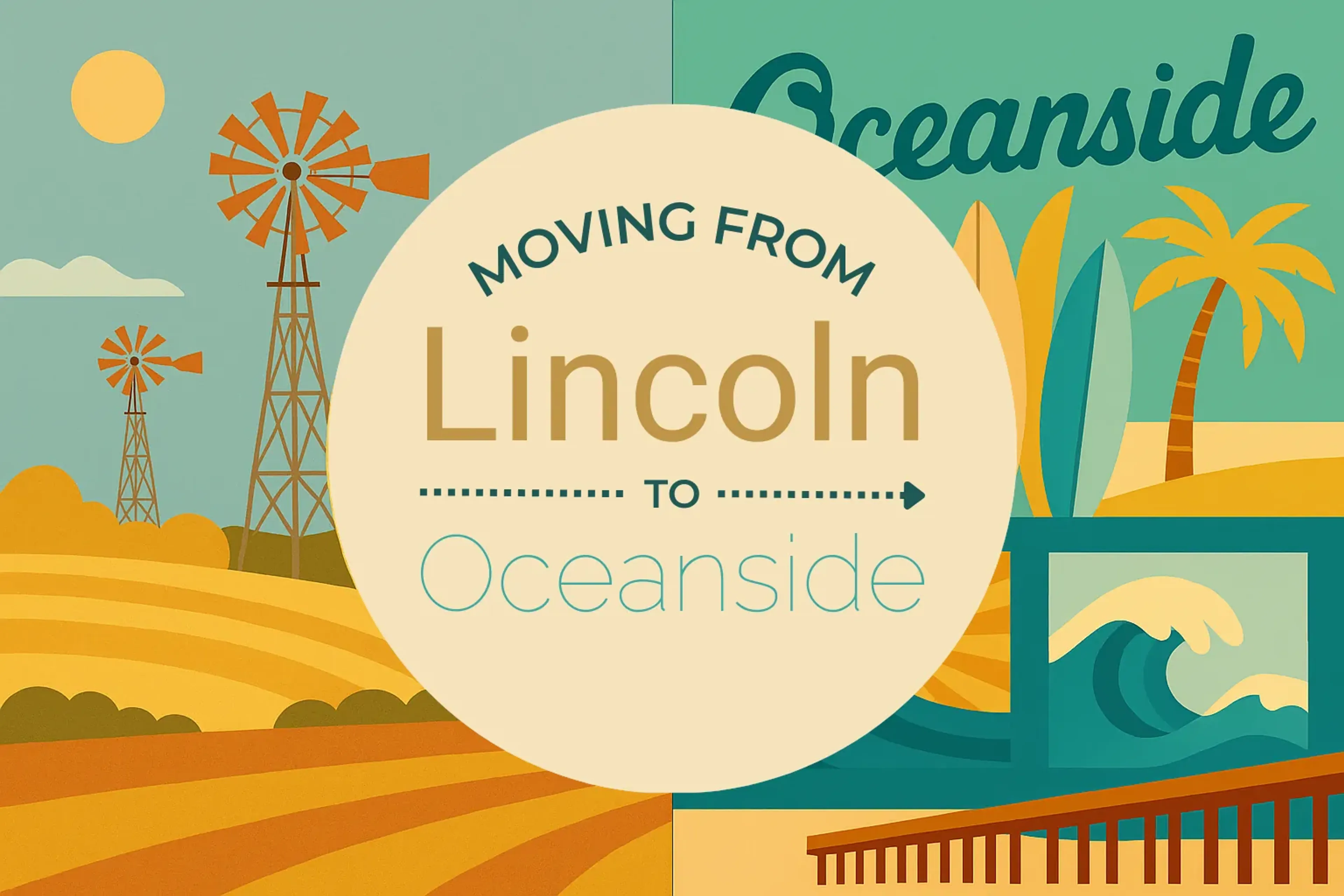 Side-by-side comparison of Lincoln to Oceanside moving companies