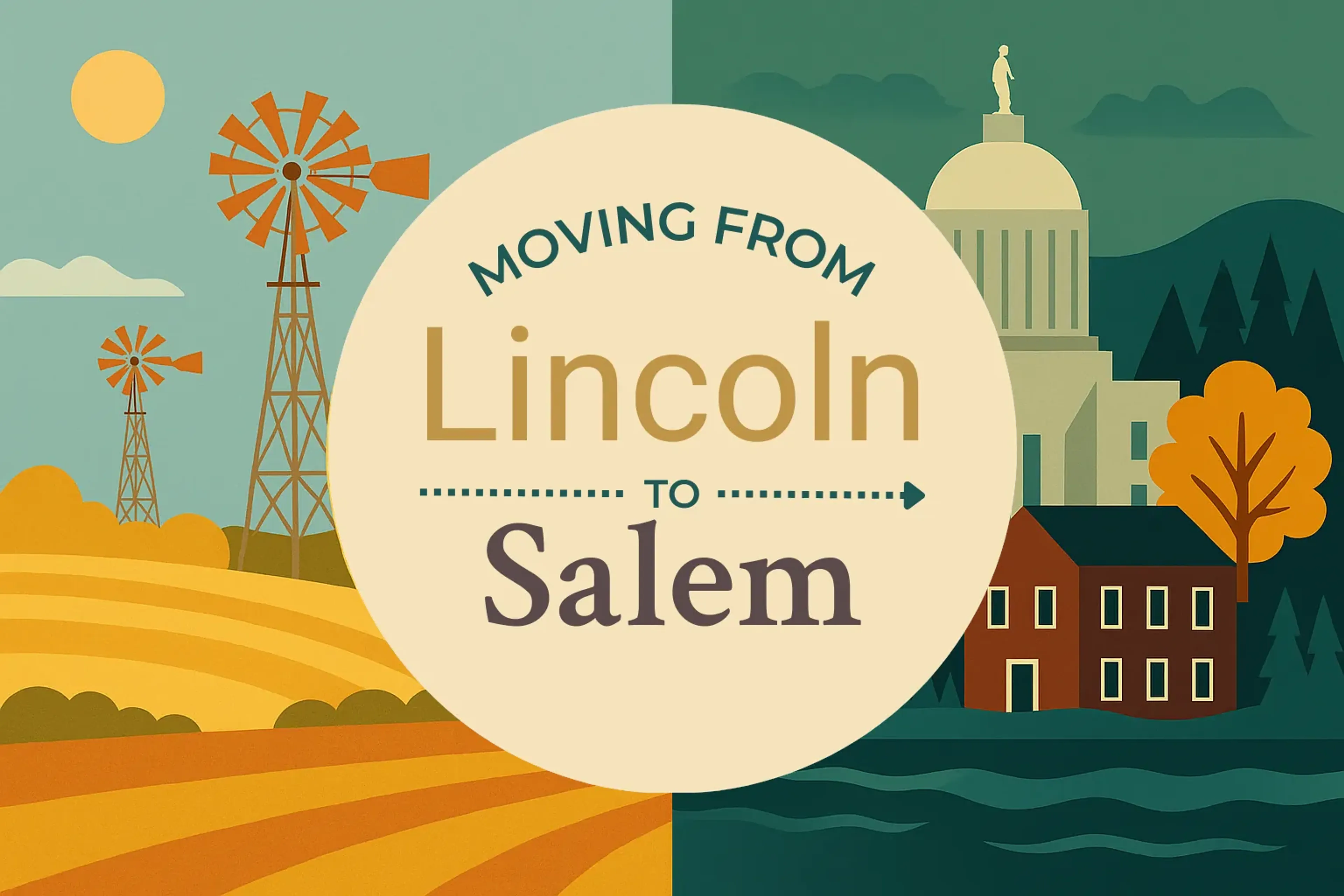 Side-by-side comparison of Lincoln to Salem moving companies
