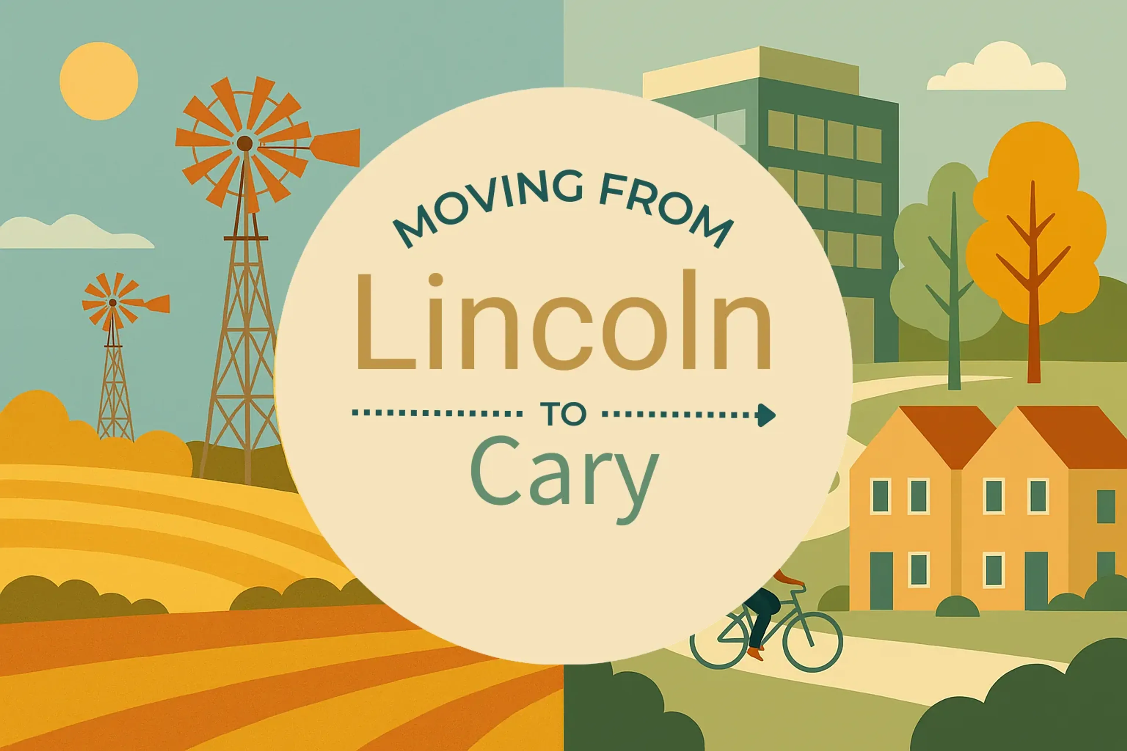Side-by-side comparison of Lincoln to Cary moving companies