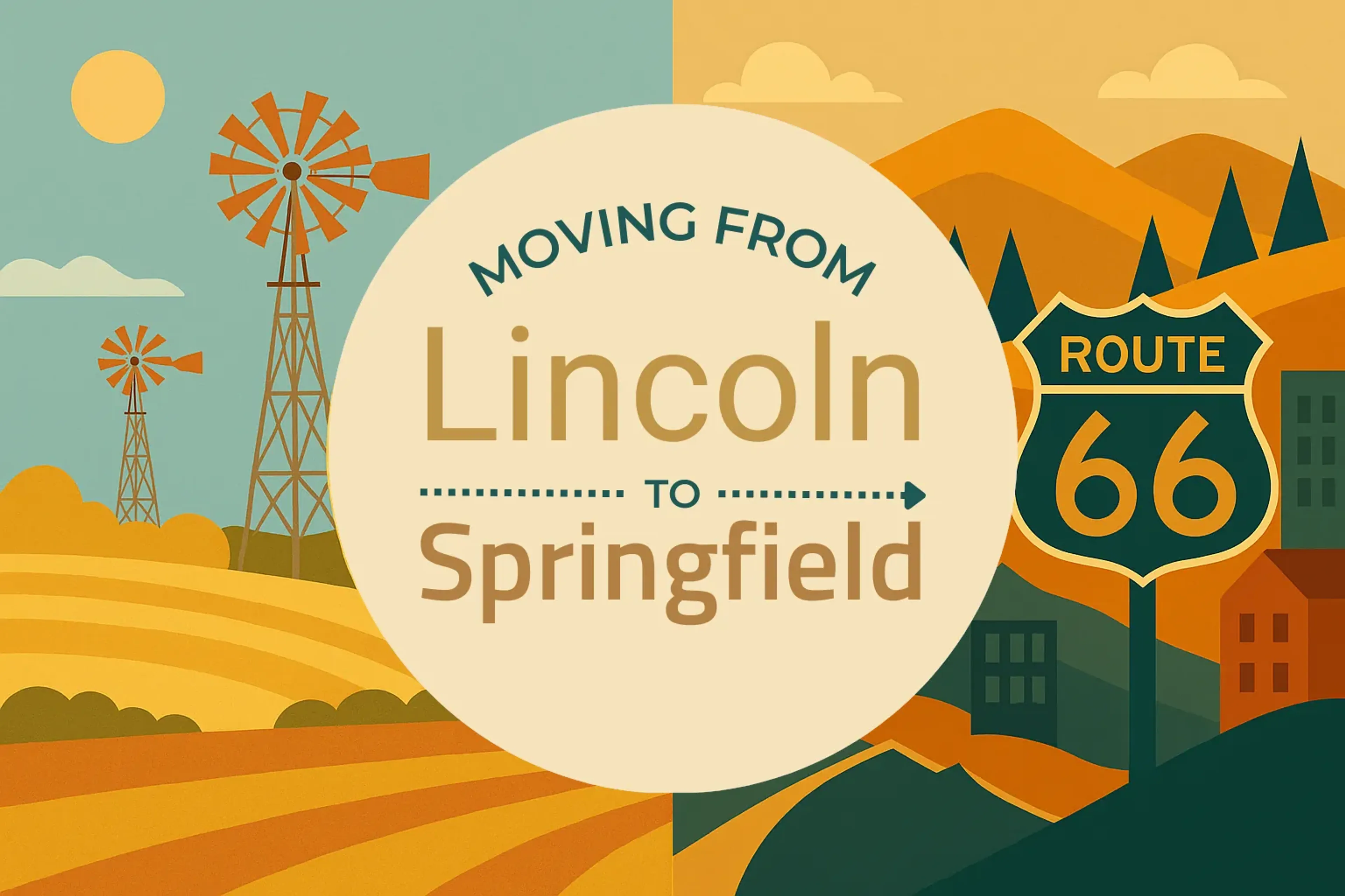 Side-by-side comparison of Lincoln to Springfield moving companies