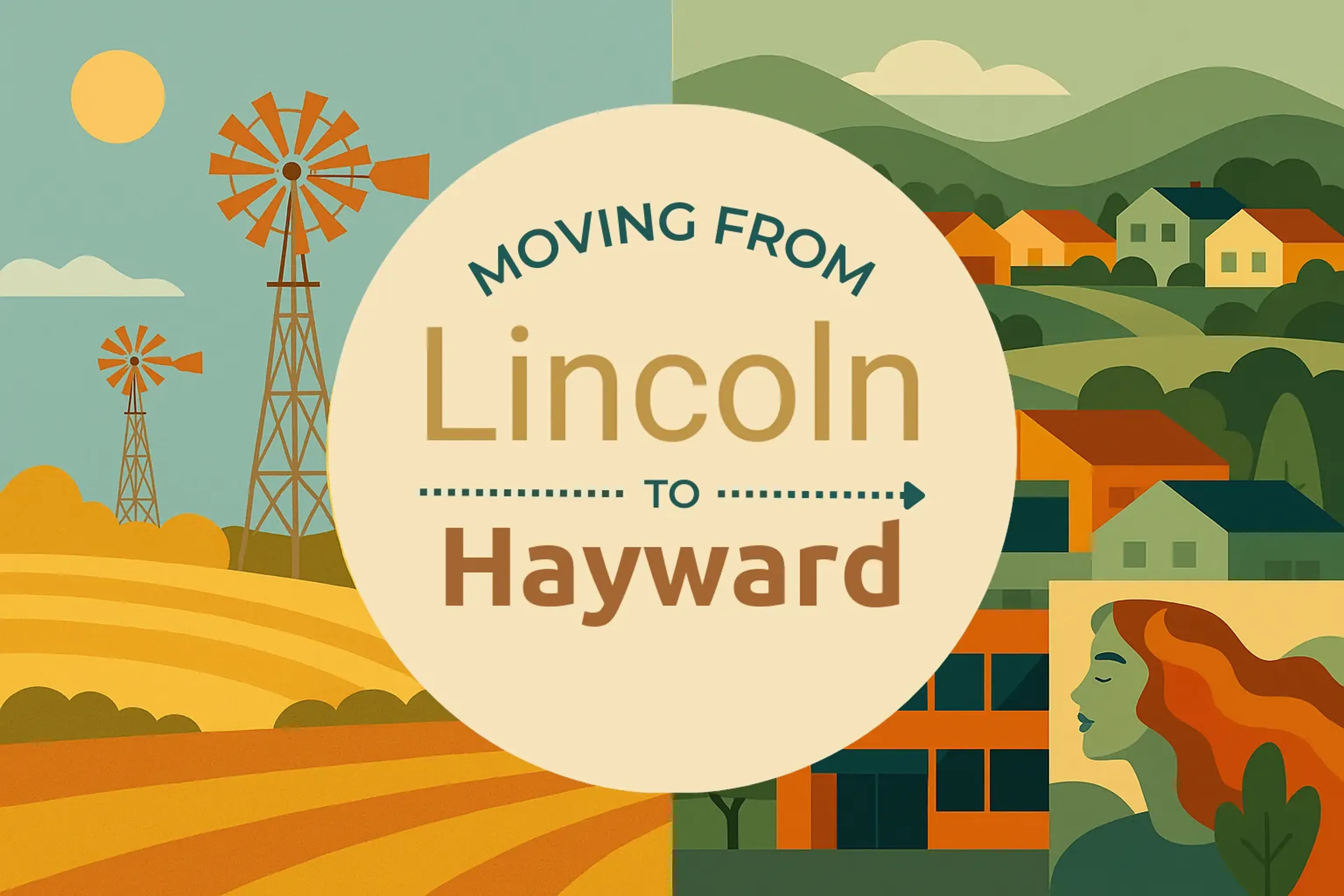 Side-by-side comparison of Lincoln to Hayward moving companies