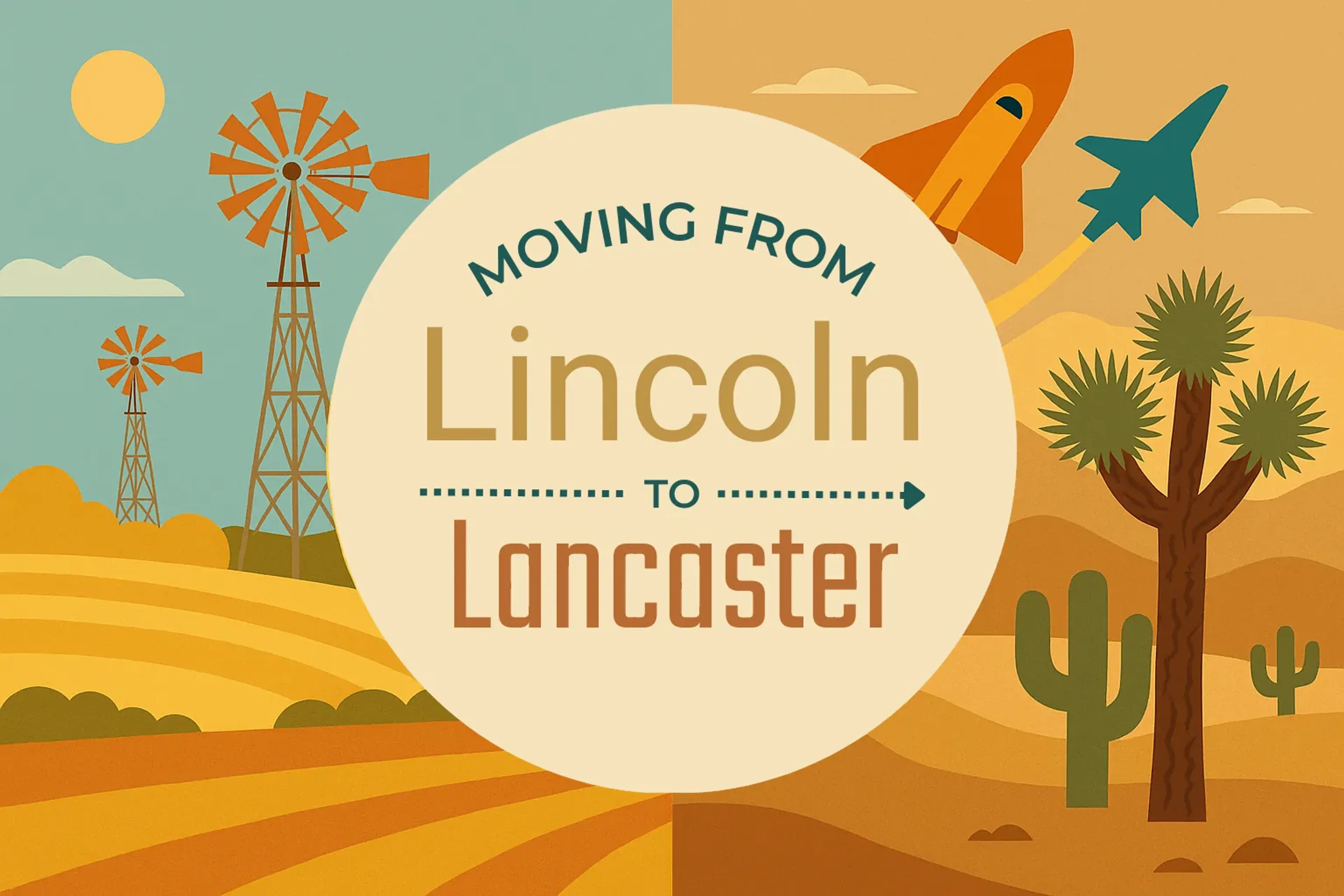 Side-by-side comparison of Lincoln to Lancaster moving companies
