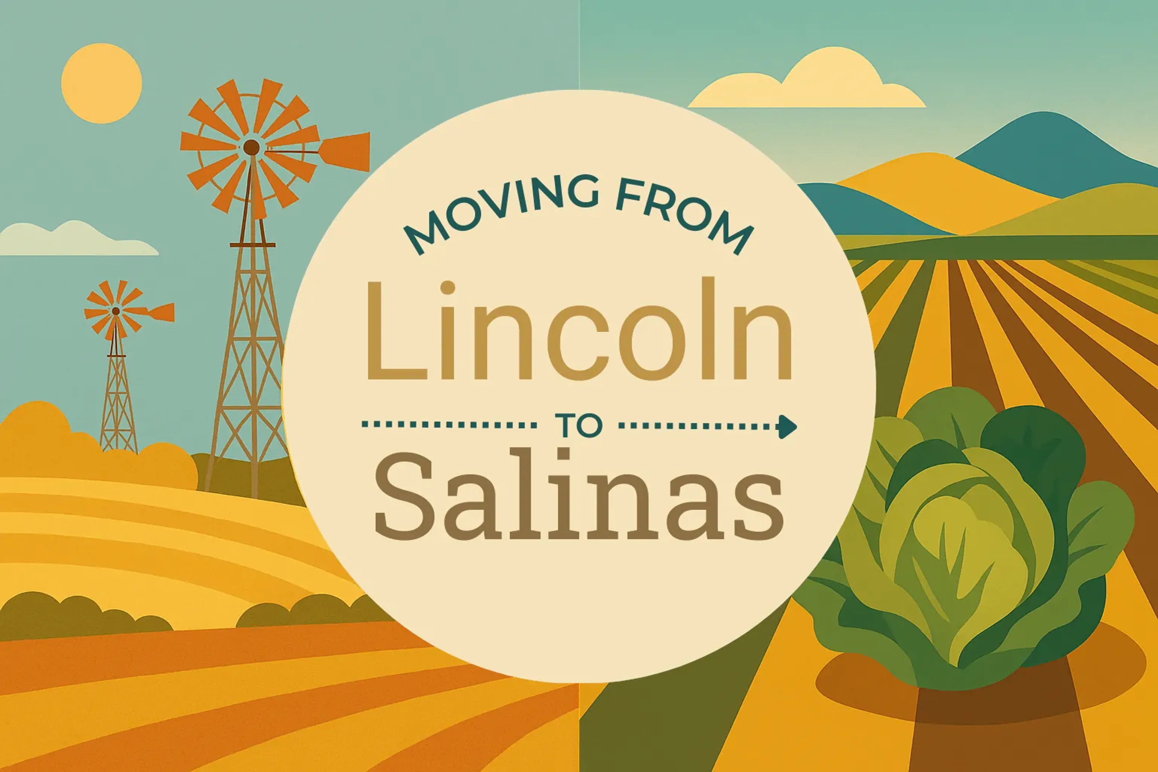 Side-by-side comparison of Lincoln to Salinas moving companies
