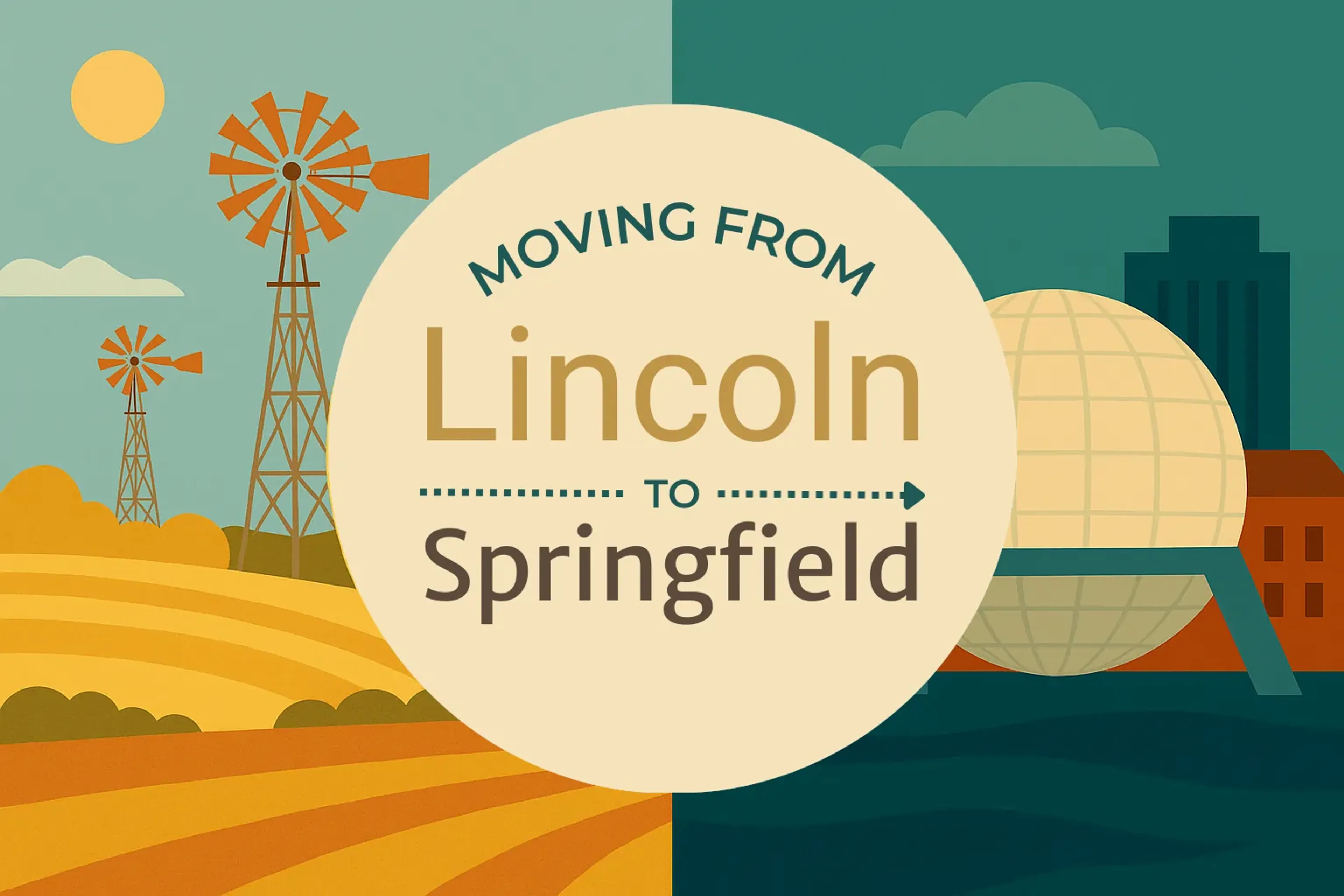 Side-by-side comparison of Lincoln to Springfield moving companies