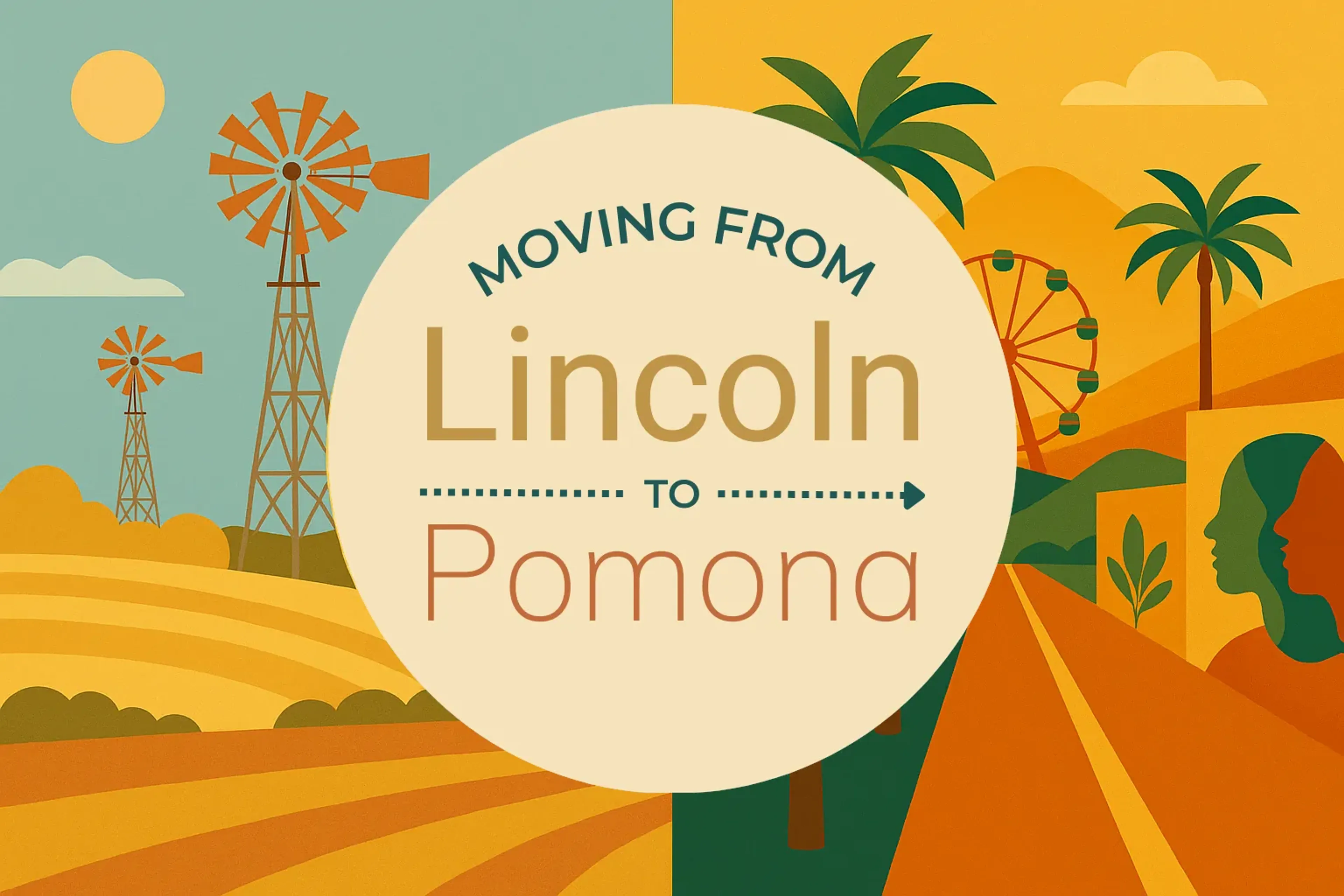 Side-by-side comparison of Lincoln to Pomona moving companies
