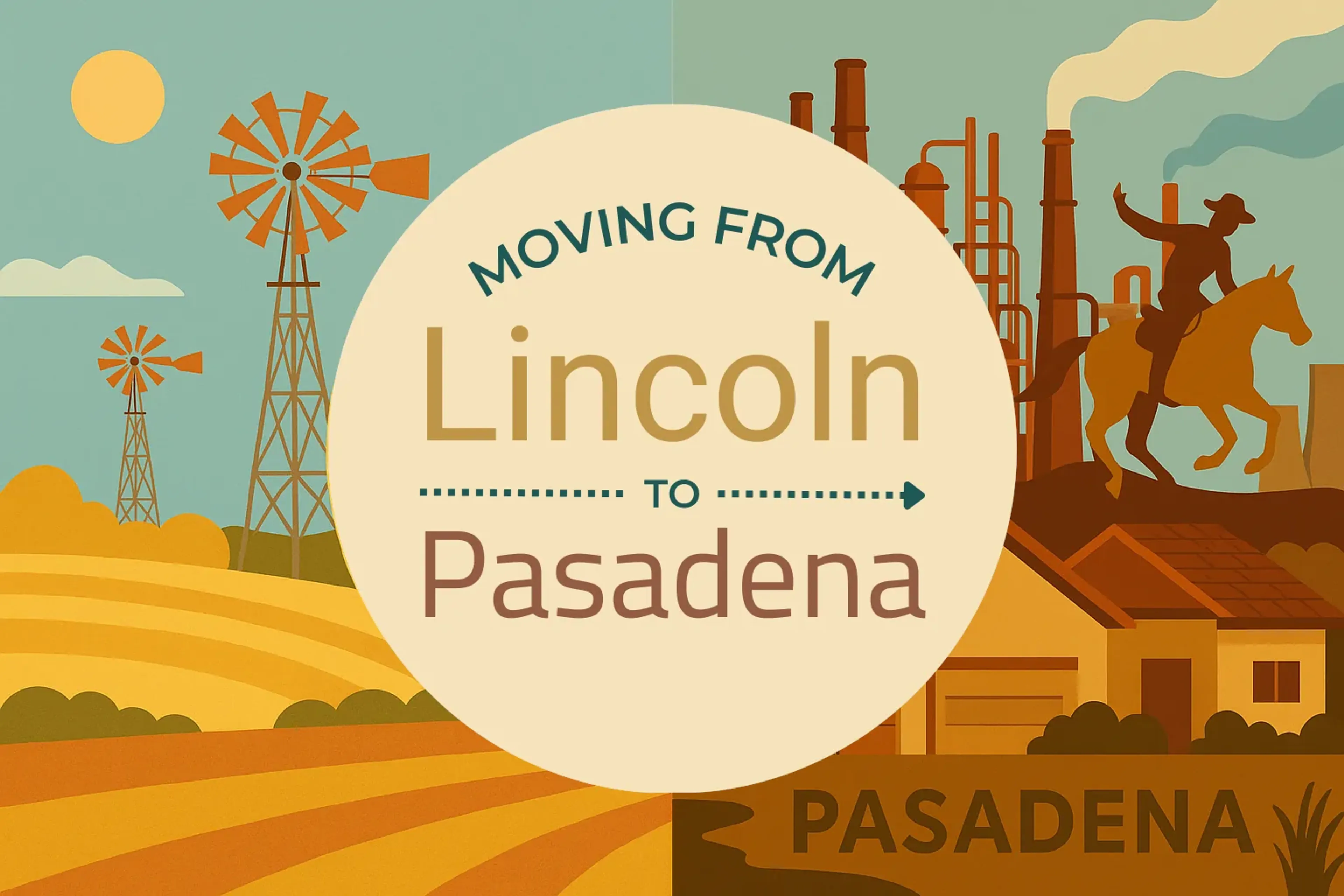 Side-by-side comparison of Lincoln to Pasadena moving companies