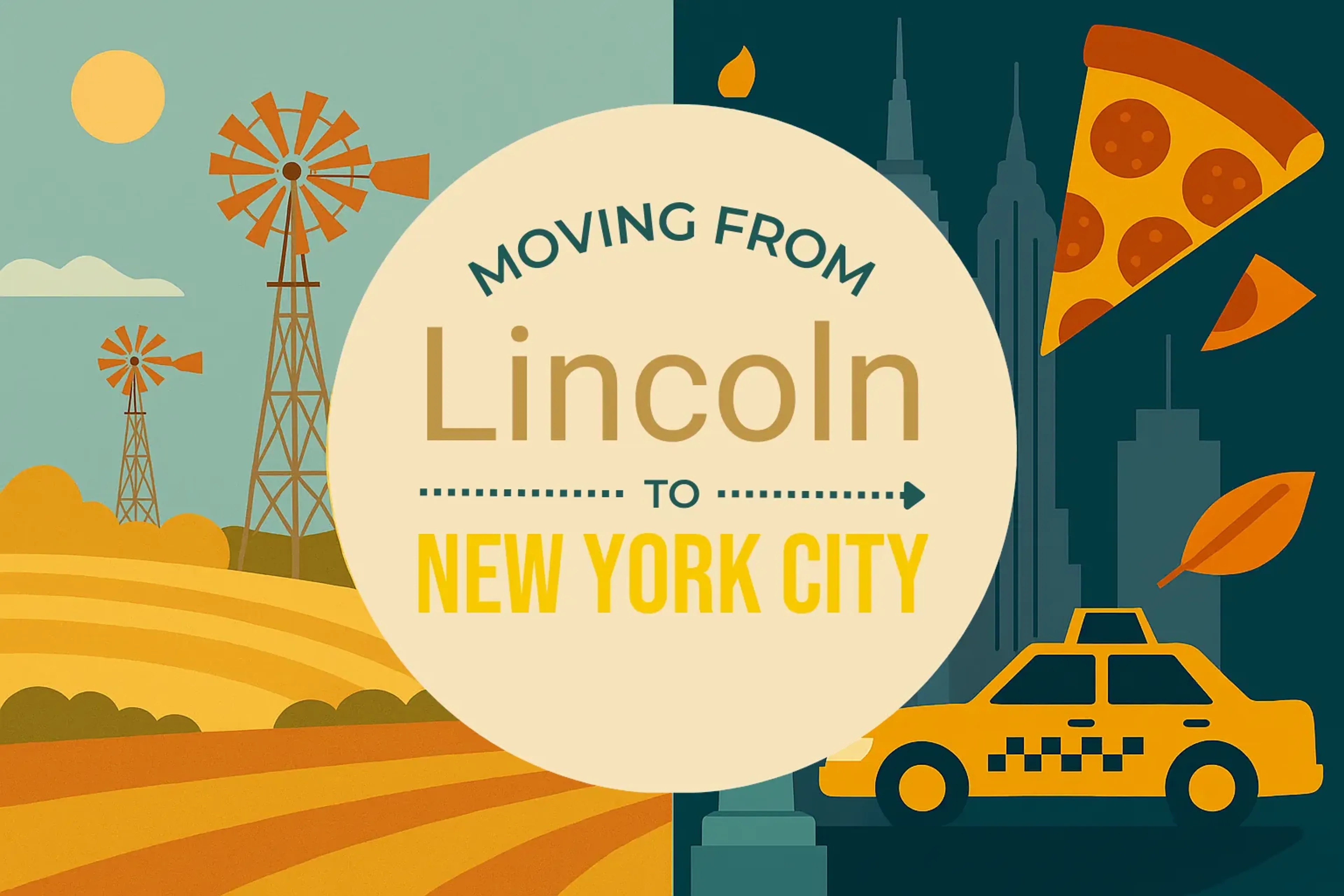 Side-by-side comparison of Lincoln to New York City moving companies