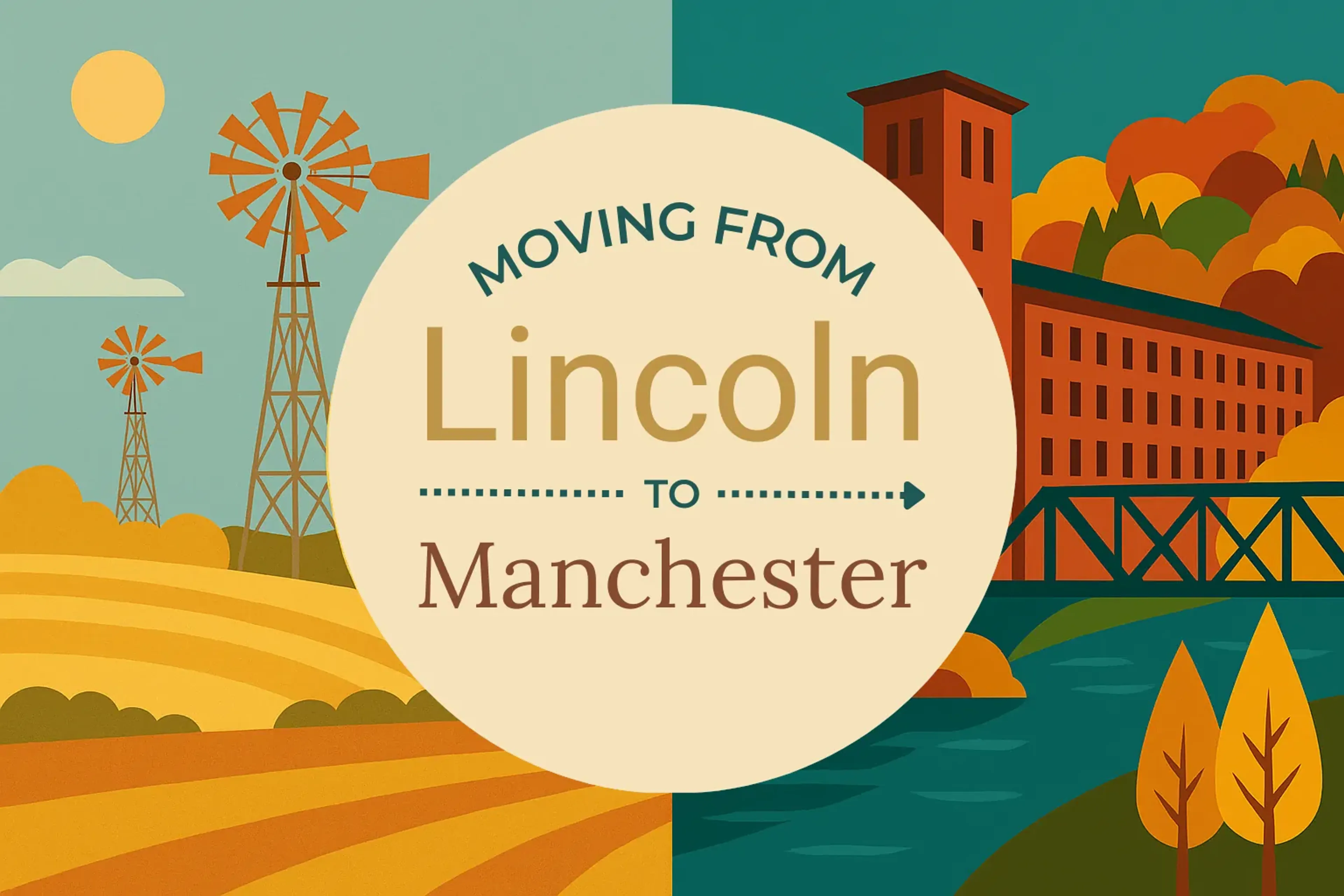 Side-by-side comparison of Lincoln to Manchester moving companies