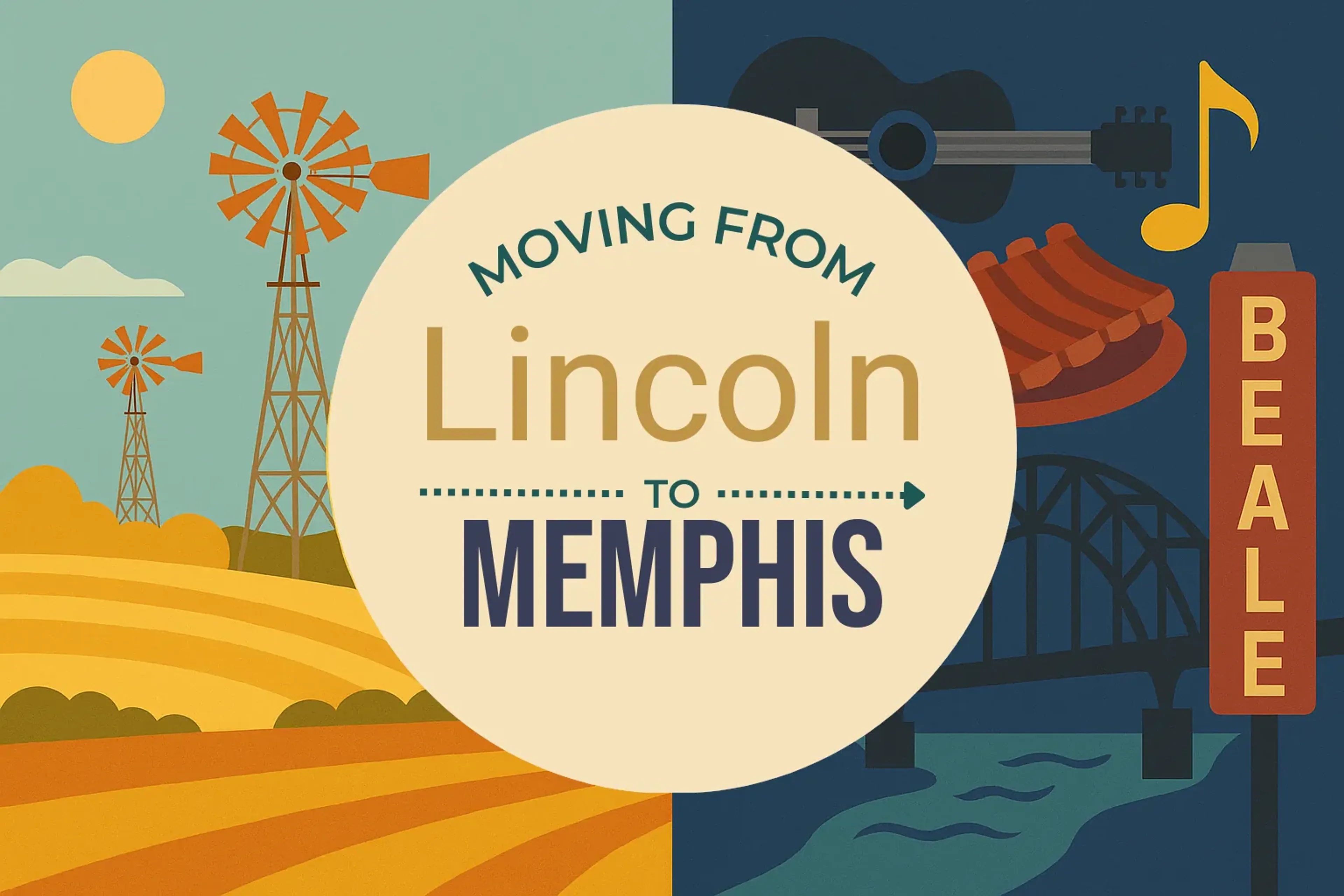 Side-by-side comparison of Lincoln to Memphis moving companies