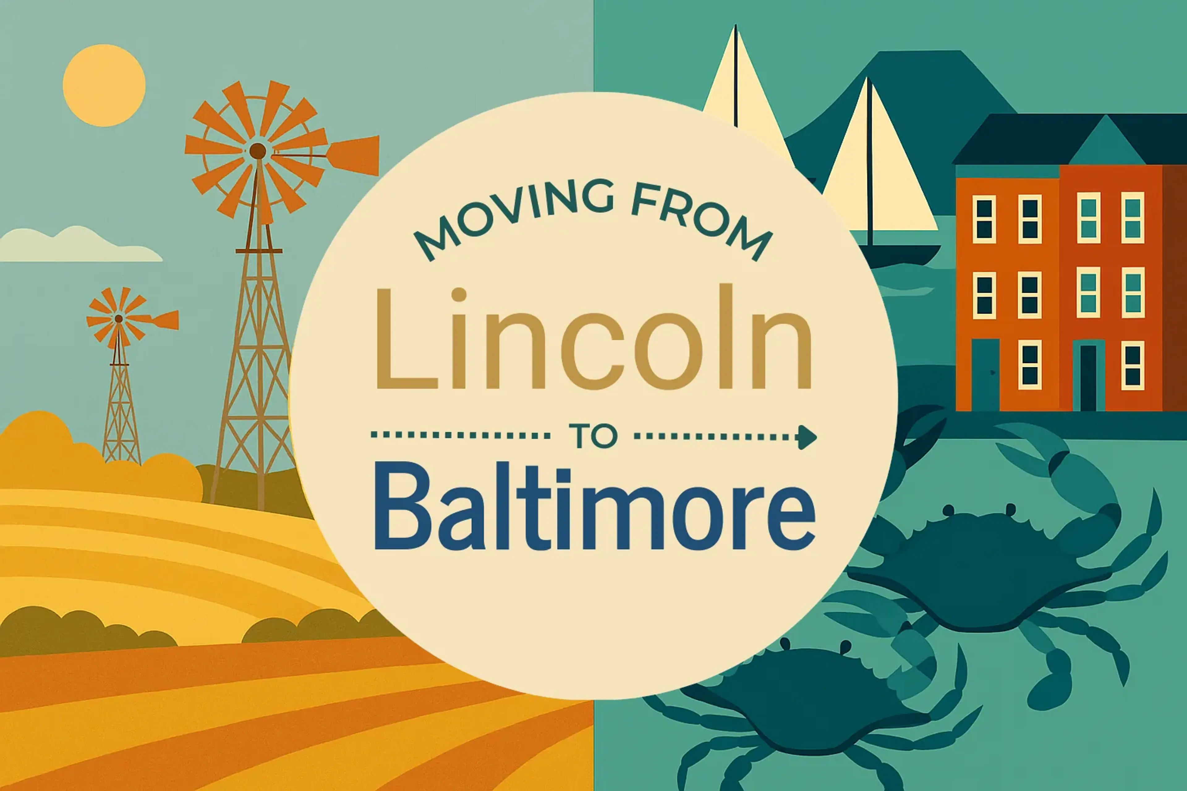 Side-by-side comparison of Lincoln to Baltimore moving companies