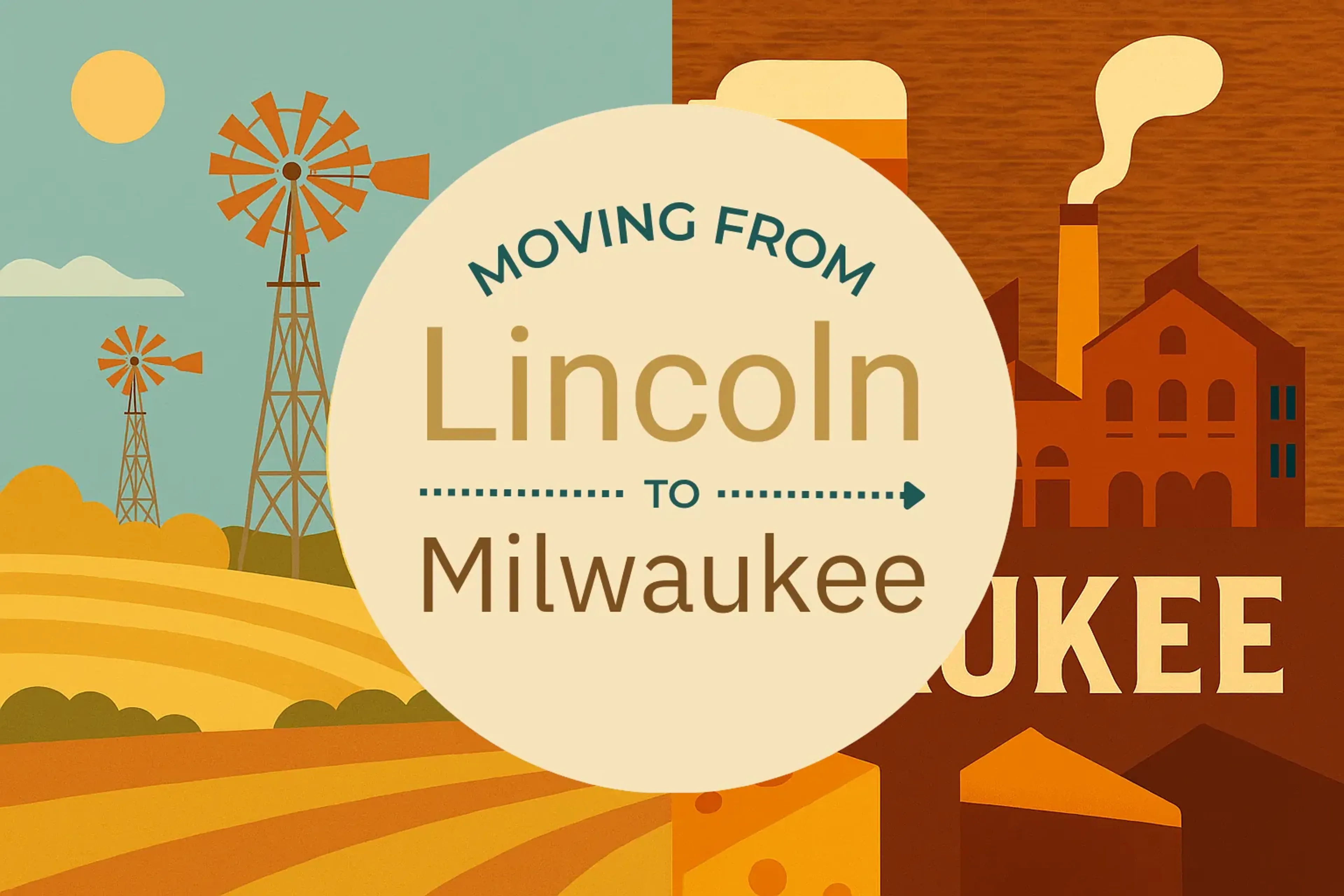Side-by-side comparison of Lincoln to Milwaukee moving companies