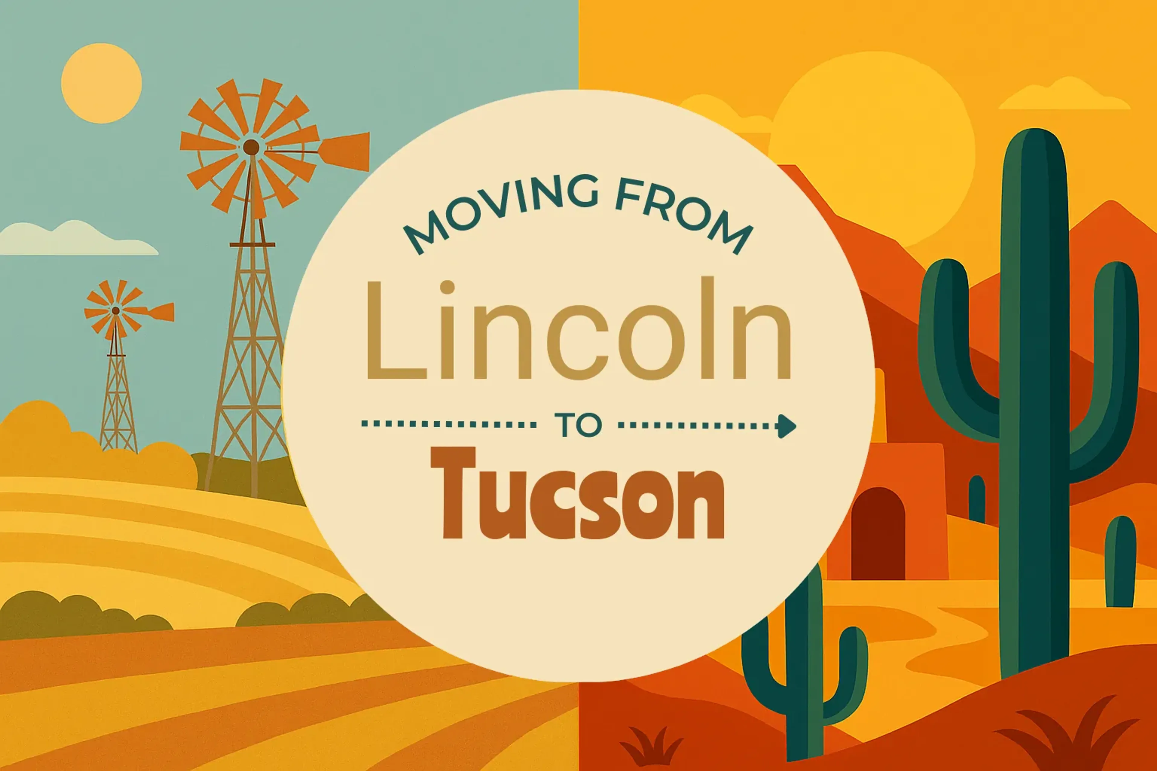 Side-by-side comparison of Lincoln to Tucson moving companies
