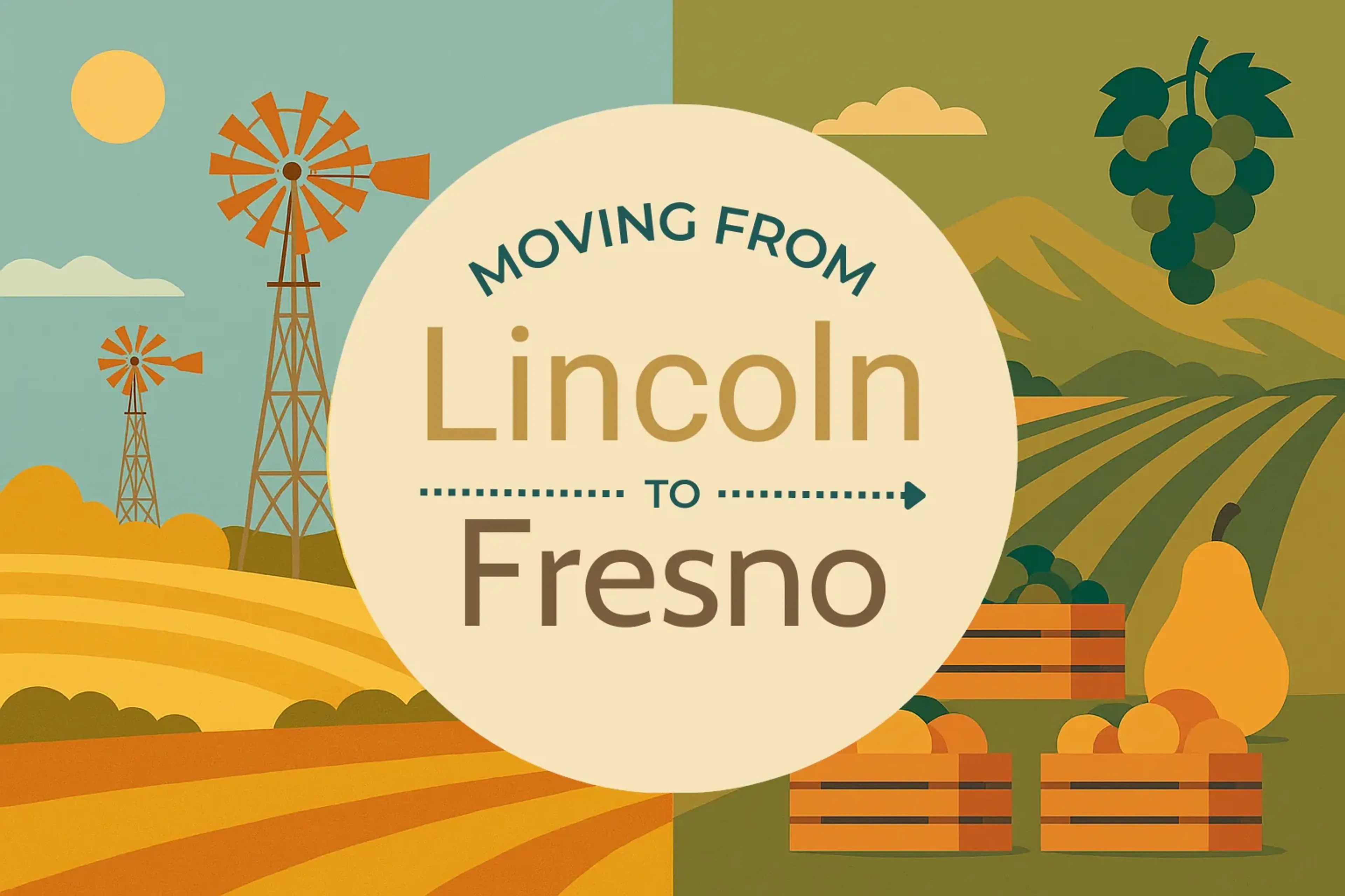 Side-by-side comparison of Lincoln to Fresno moving companies