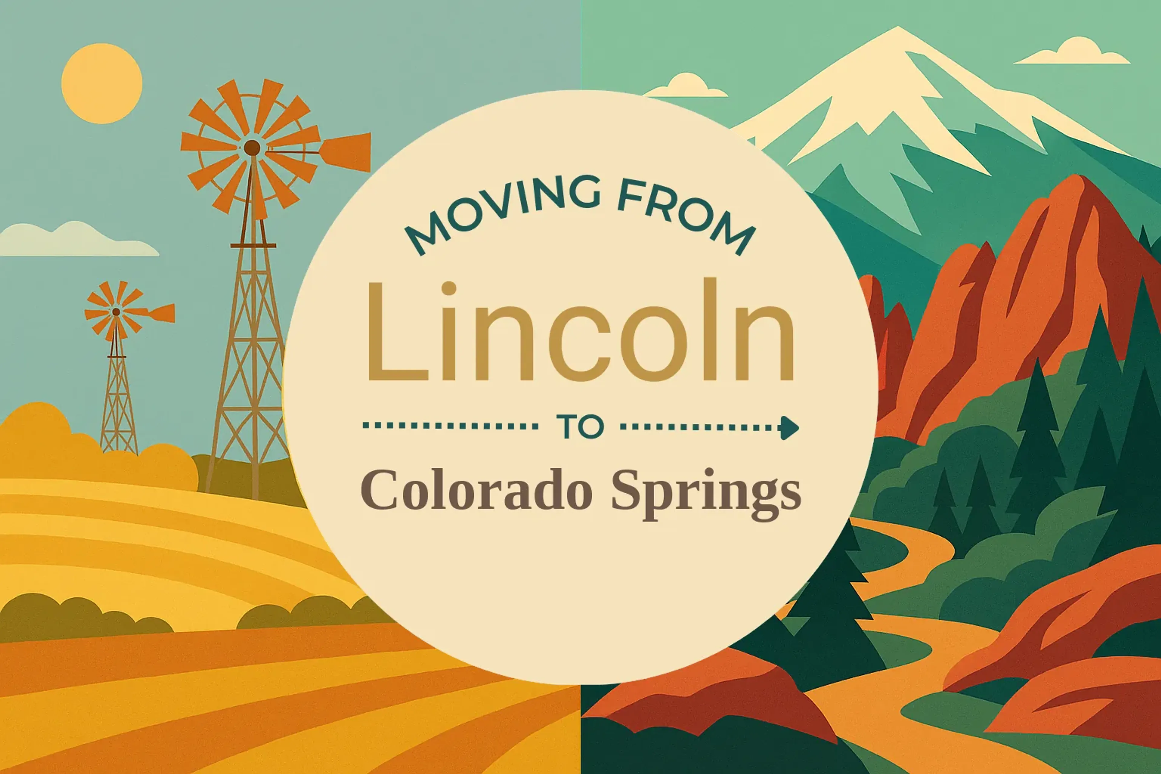 Side-by-side comparison of Lincoln to Colorado Springs moving companies