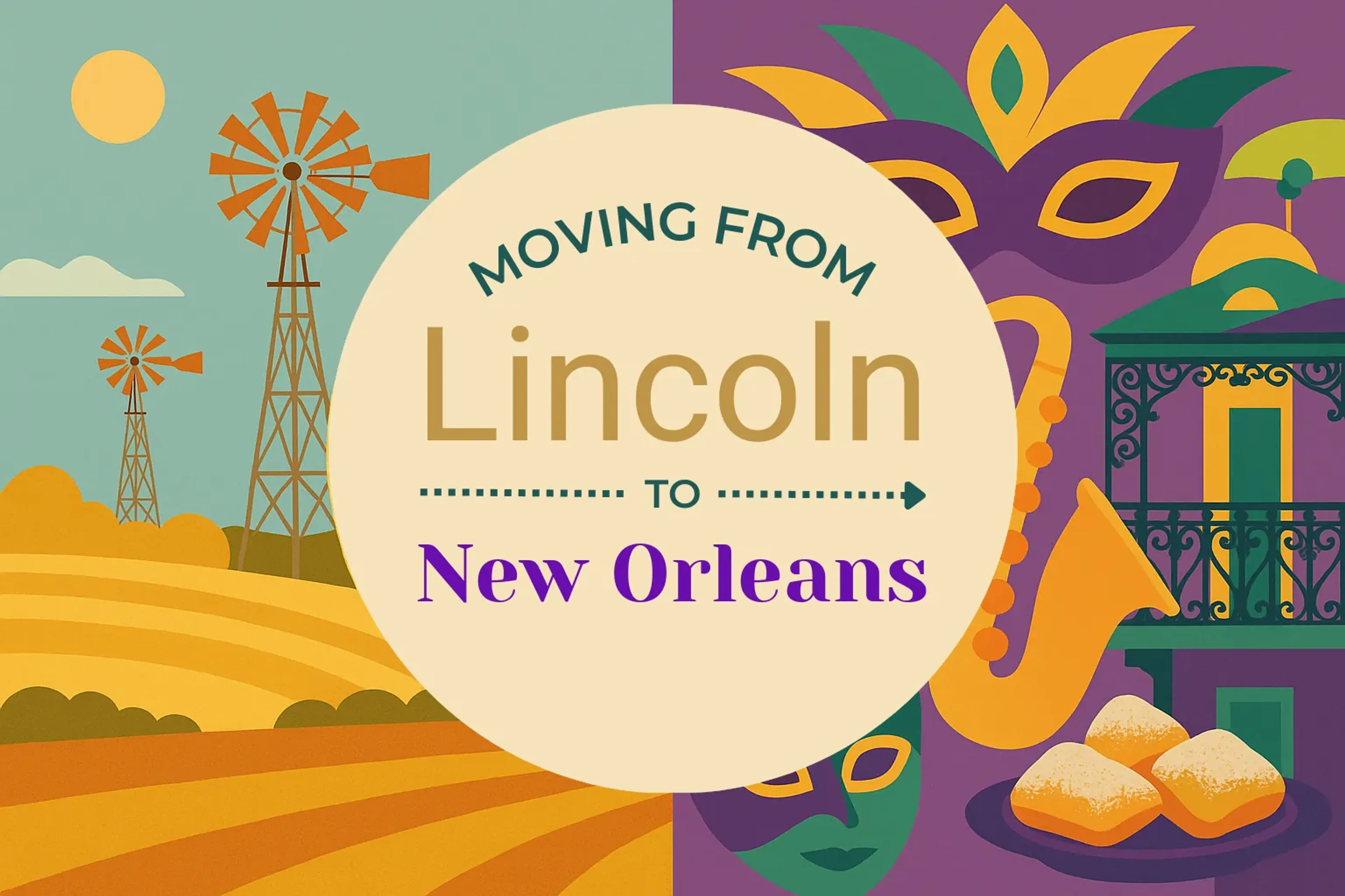 Side-by-side comparison of Lincoln to New Orleans moving companies