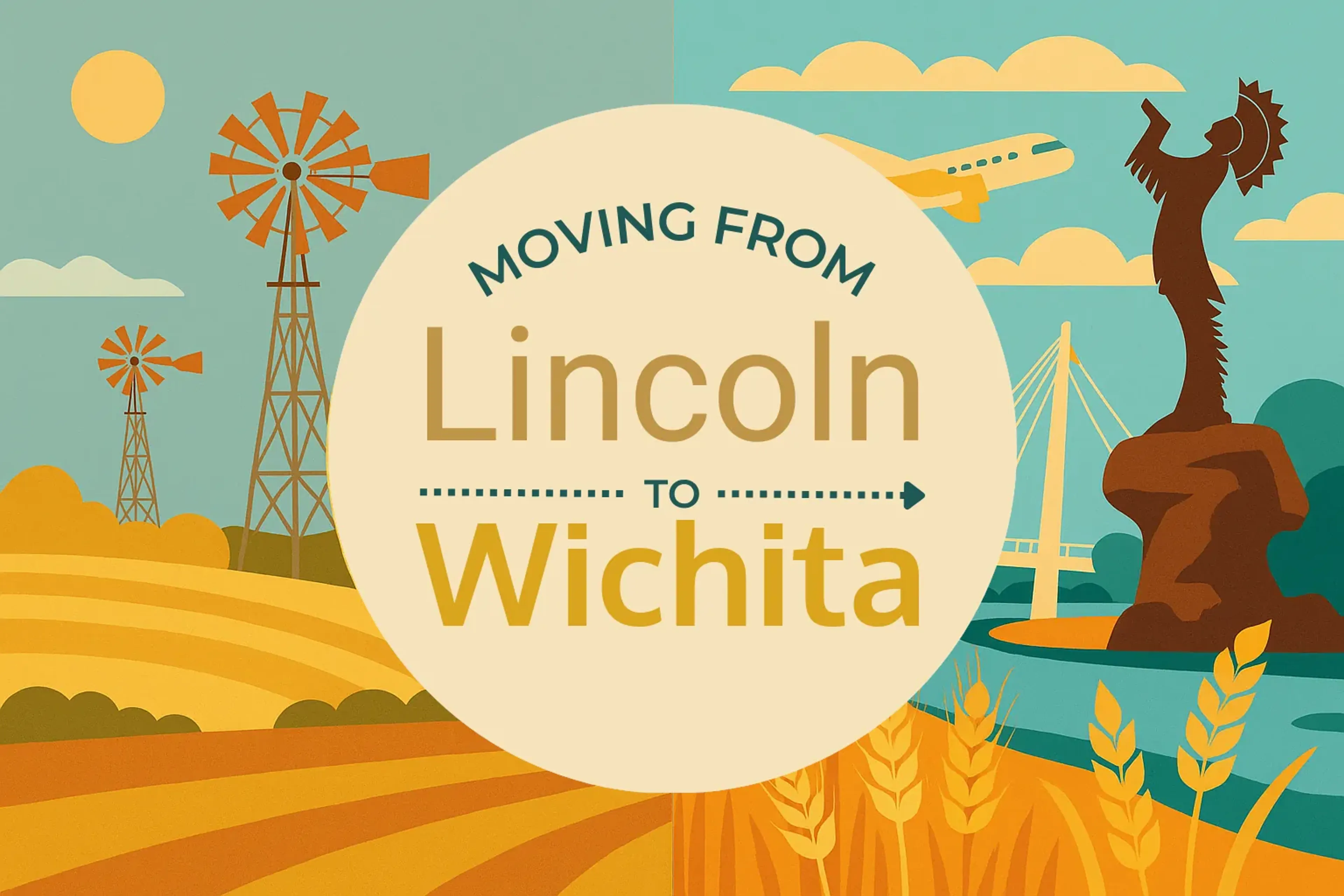 Side-by-side comparison of Lincoln to Wichita moving companies