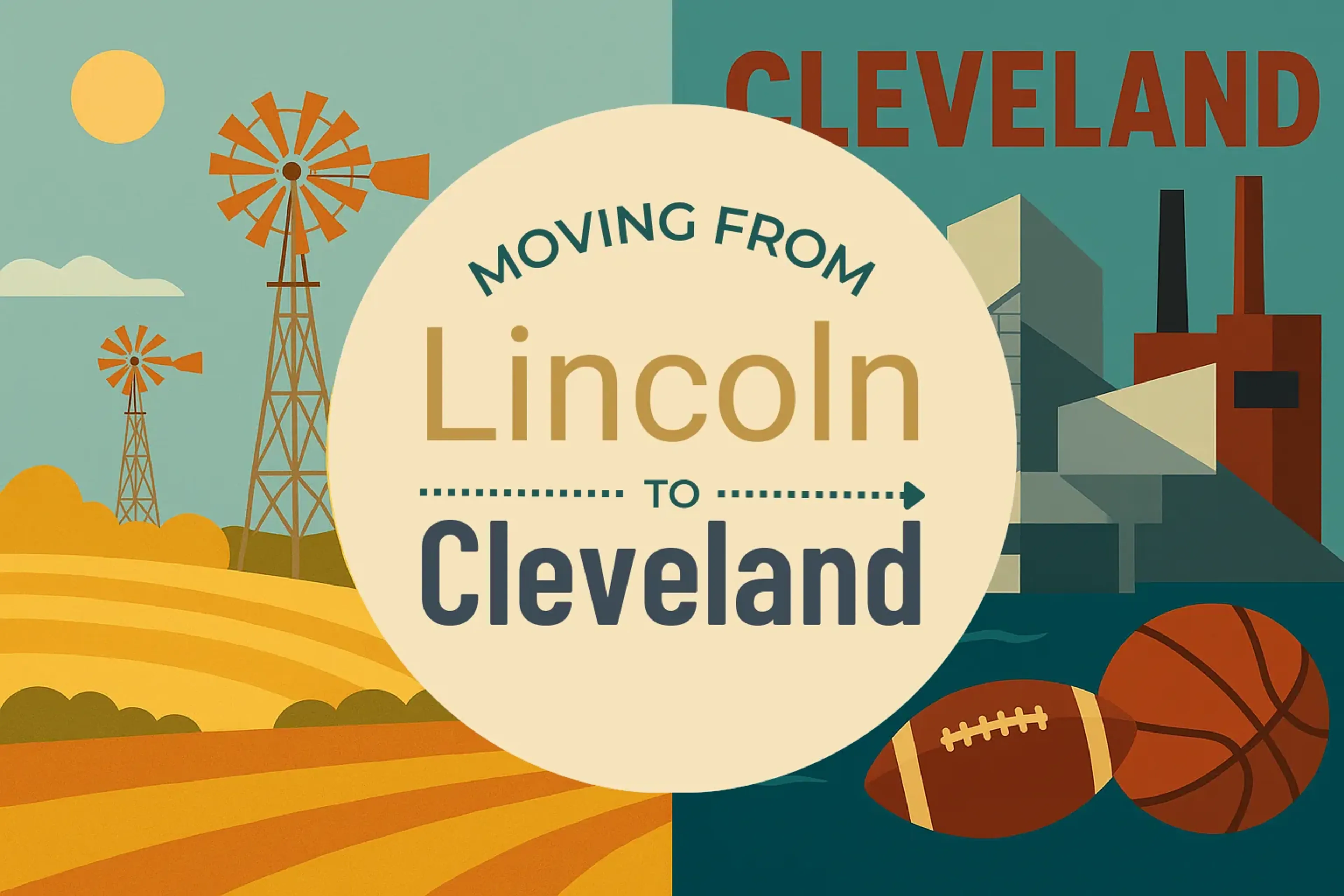 Side-by-side comparison of Lincoln to Cleveland moving companies