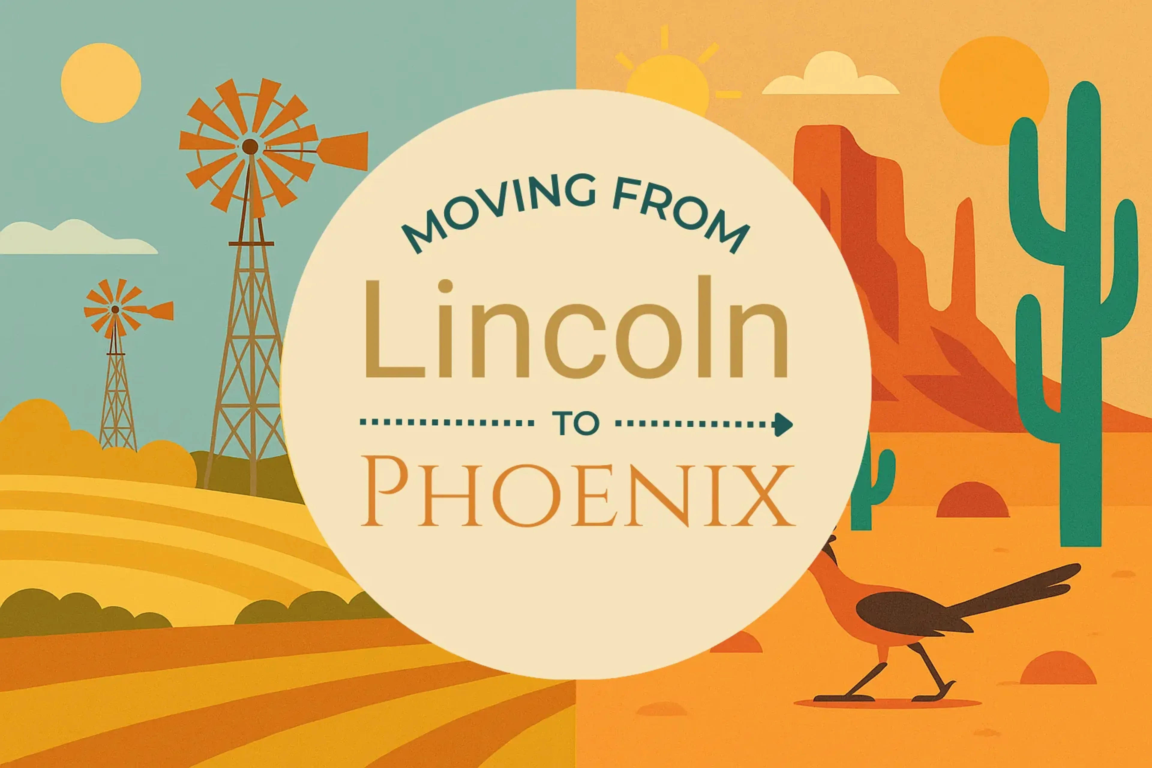 Side-by-side comparison of Lincoln to Phoenix moving companies