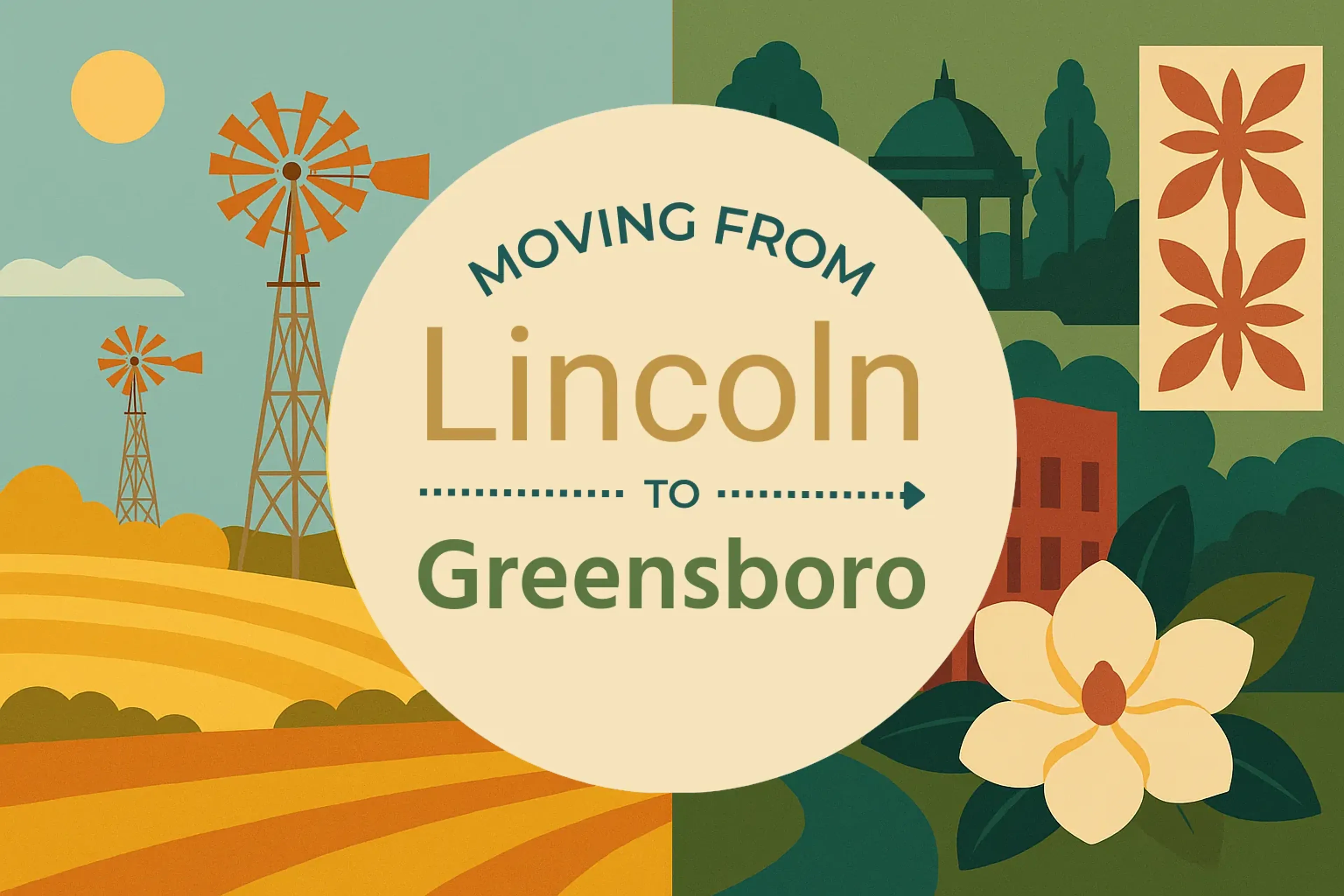 Side-by-side comparison of Lincoln to Greensboro moving companies