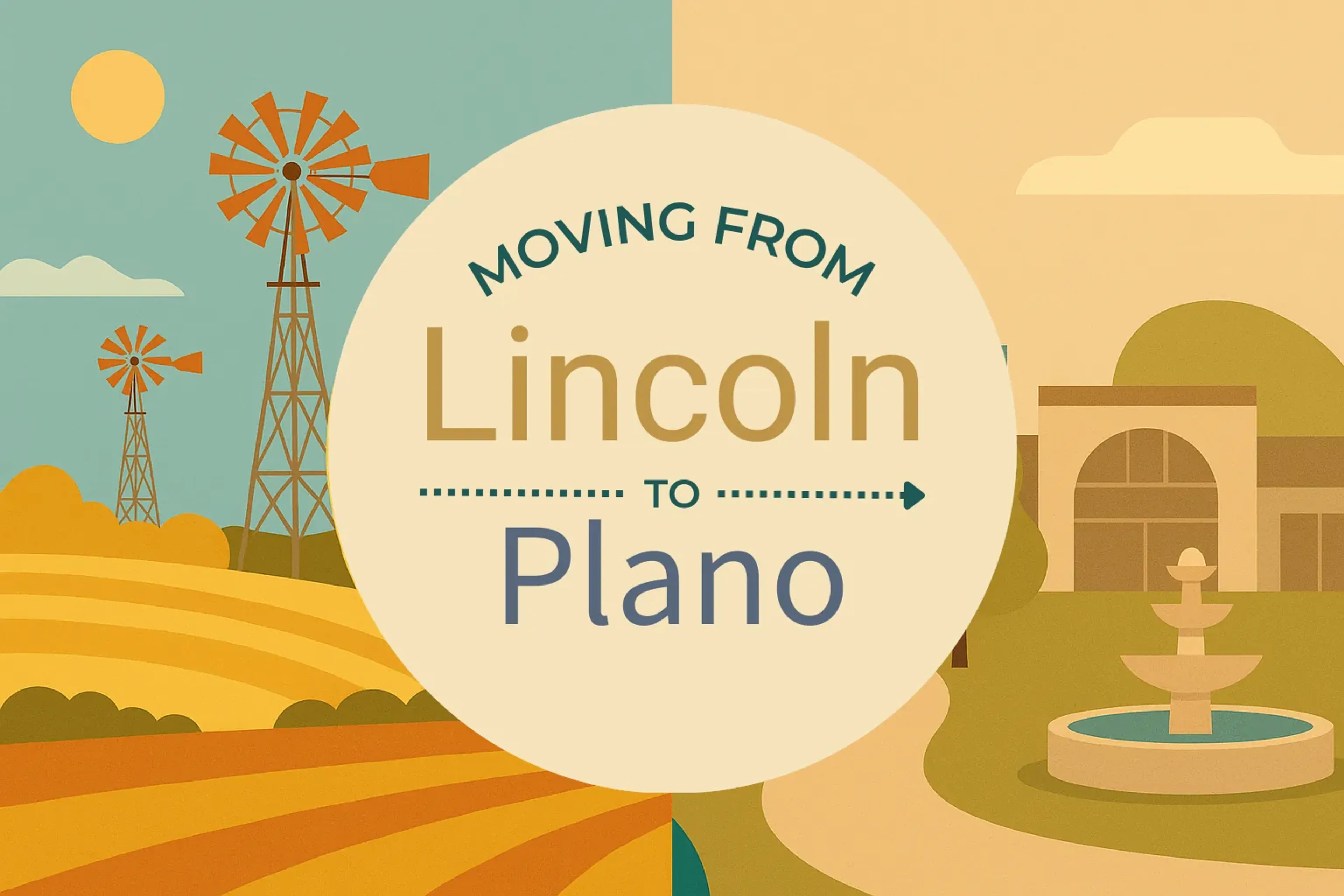 Side-by-side comparison of Lincoln to Plano moving companies