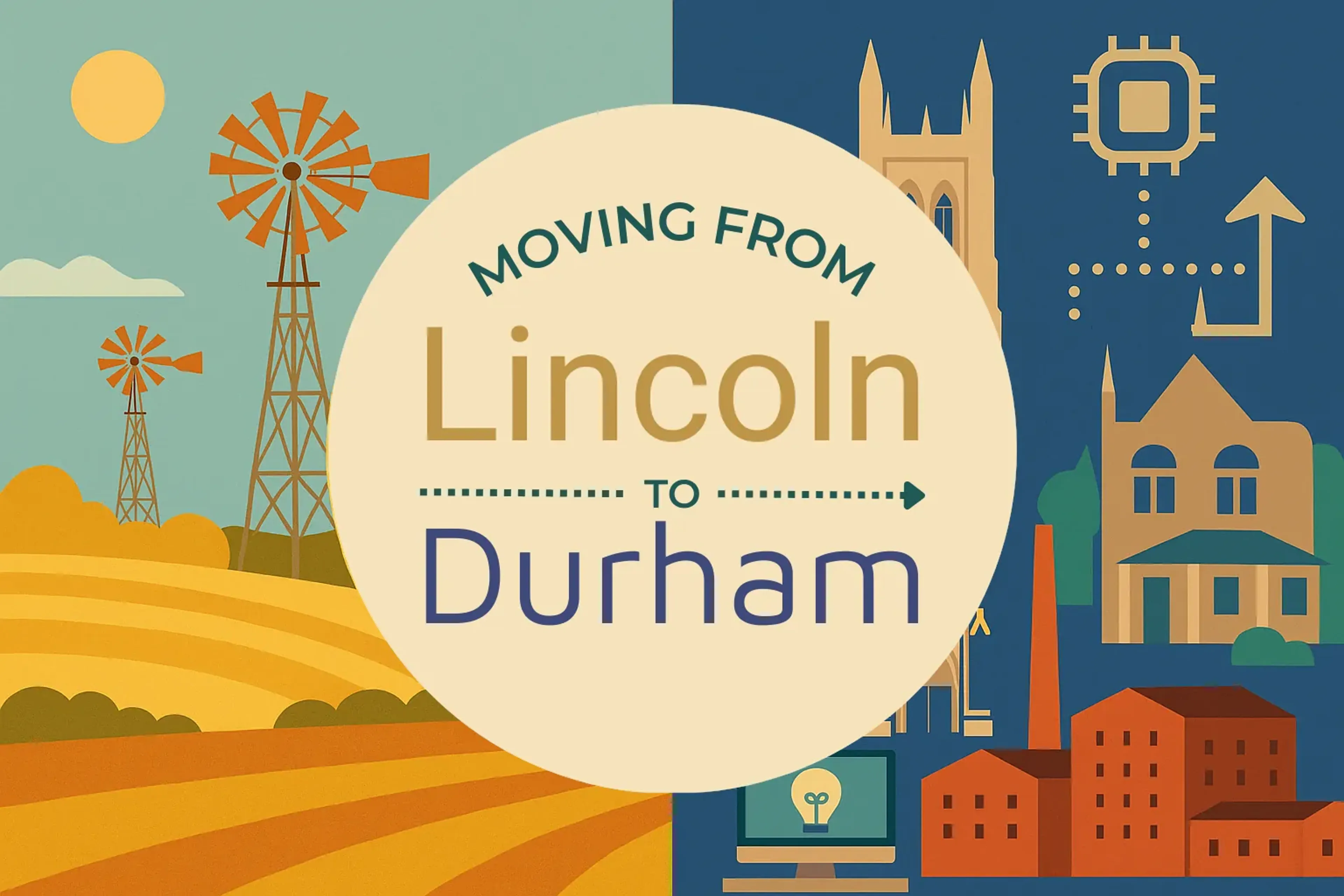 Side-by-side comparison of Lincoln to Durham moving companies