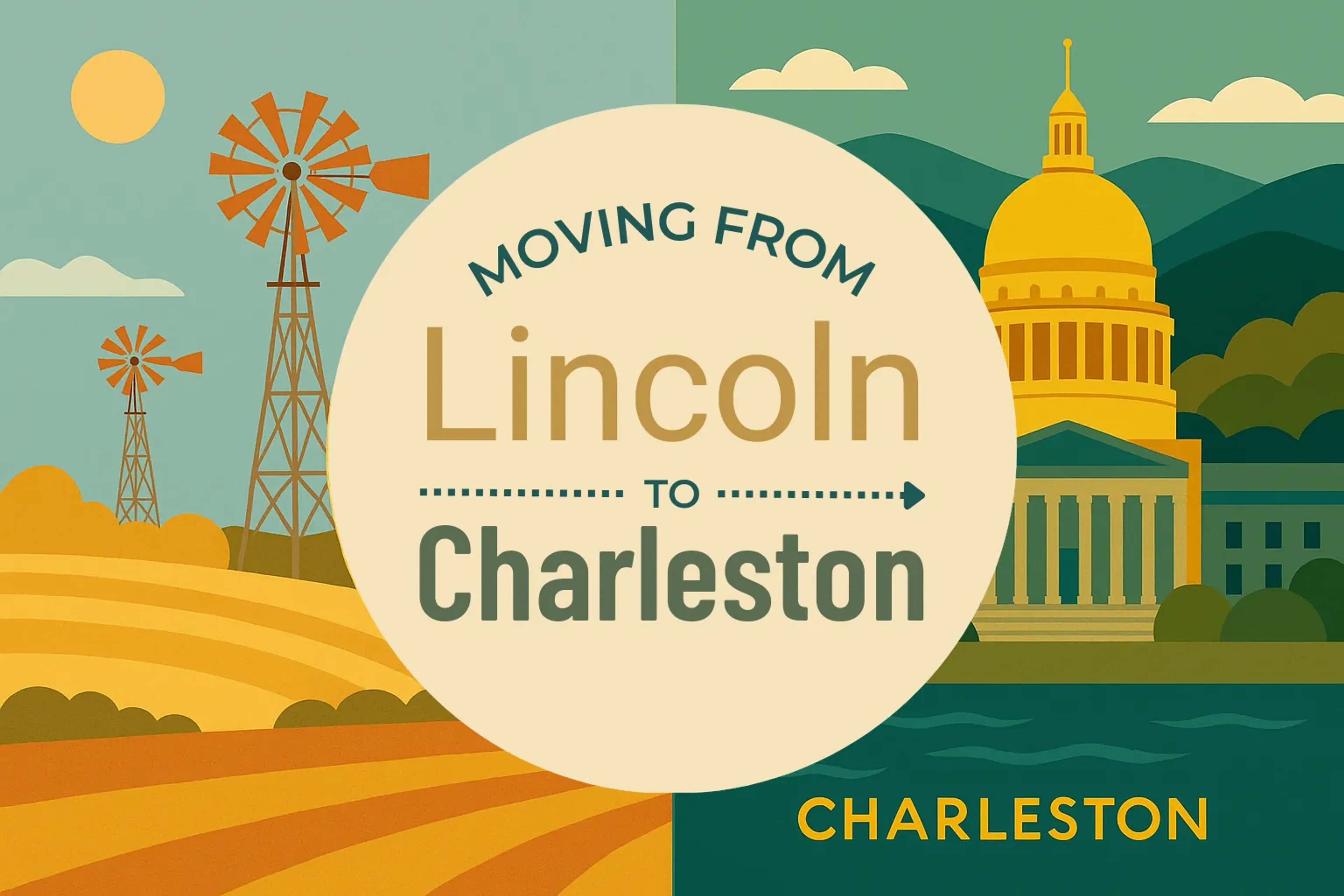 Side-by-side comparison of Lincoln to Charleston moving companies